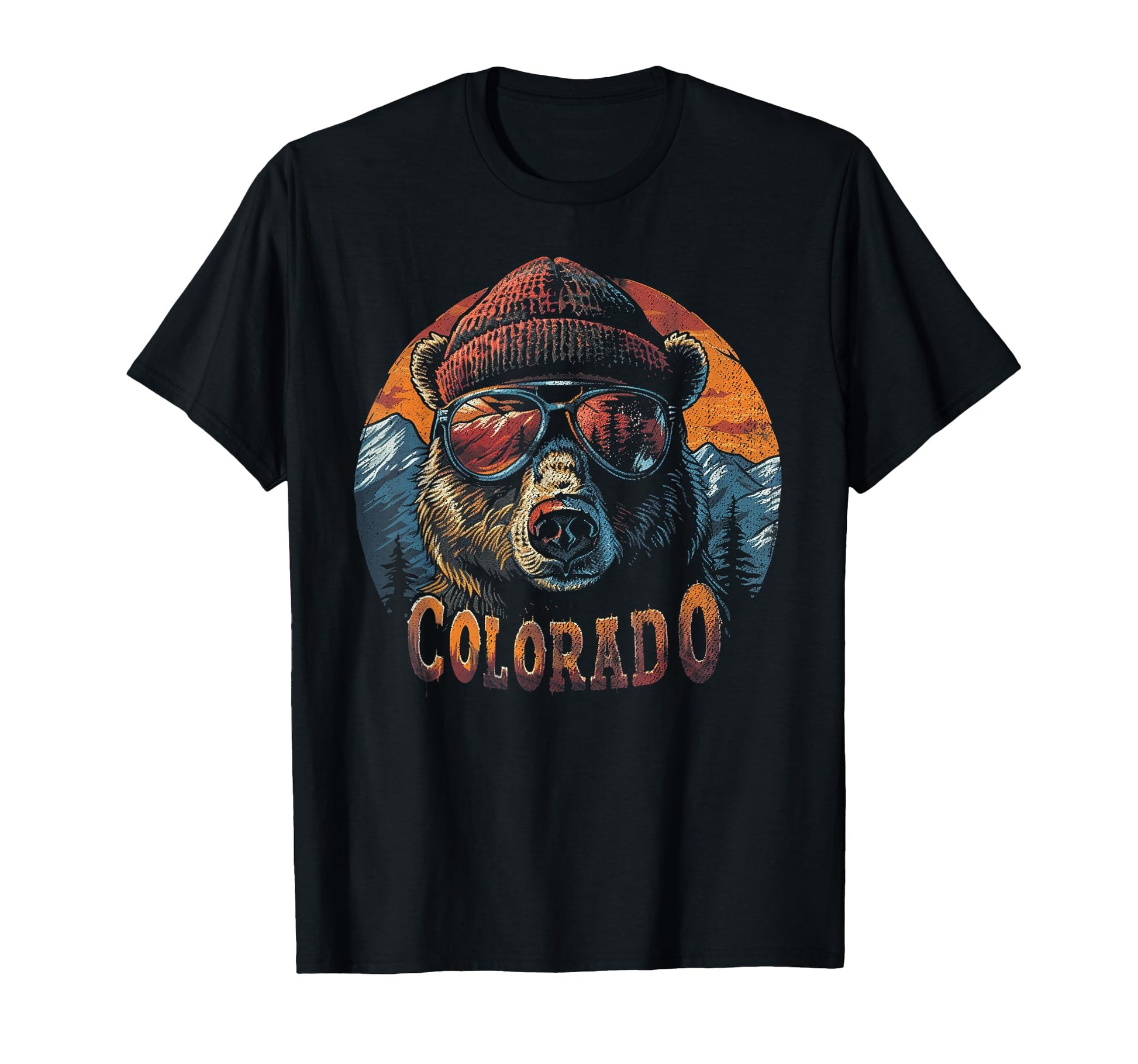 Colorado Mountain Hiking Hiker T-Shirt - Casual Everyday Wear Men Women - T-Shirt, Sweatshirt, Hoodie
