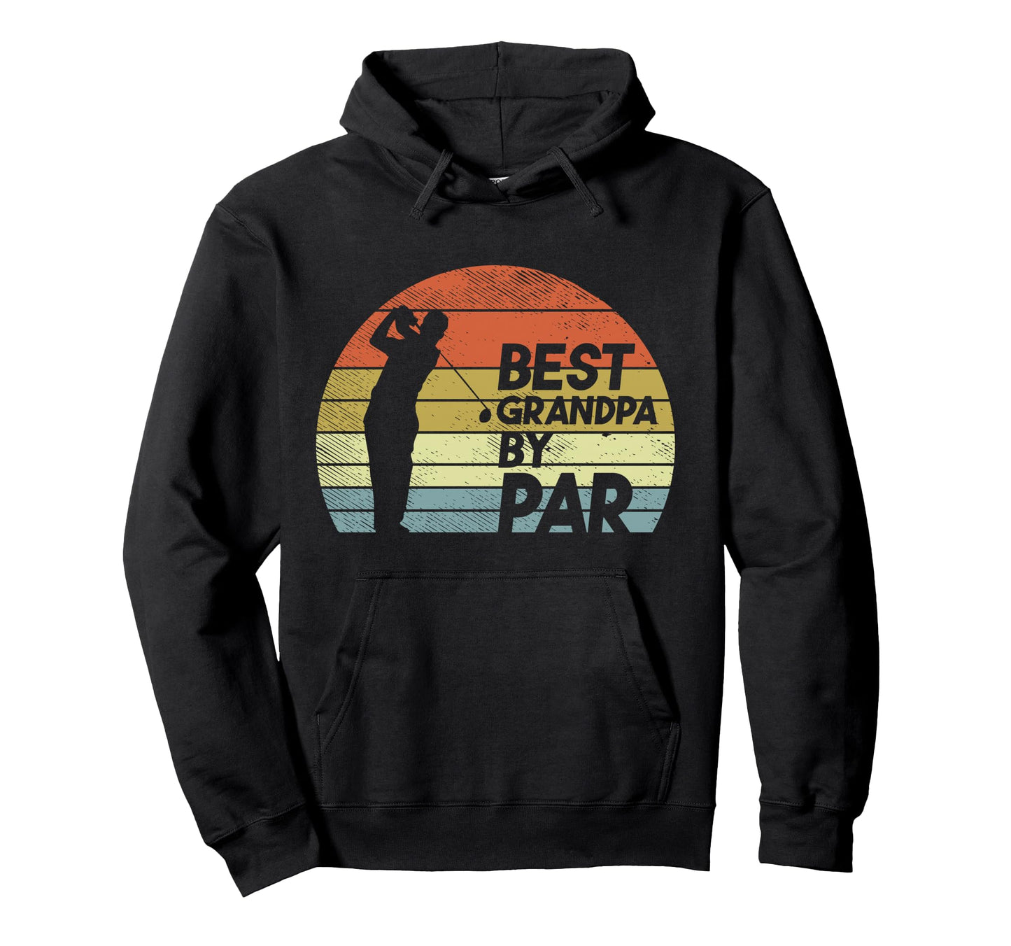 Best Grandpa Par Golf Fathers Day Golfer Hoodie - Aesthetic Graphic Unisex - T-Shirt, Sweatshirt, Hoodie
