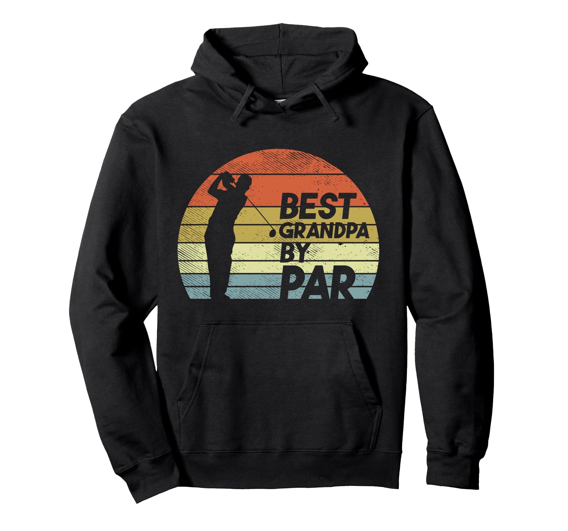 Best Grandpa Par Golf Fathers Day Golfer Hoodie - Aesthetic Graphic Unisex - T-Shirt, Sweatshirt, Hoodie