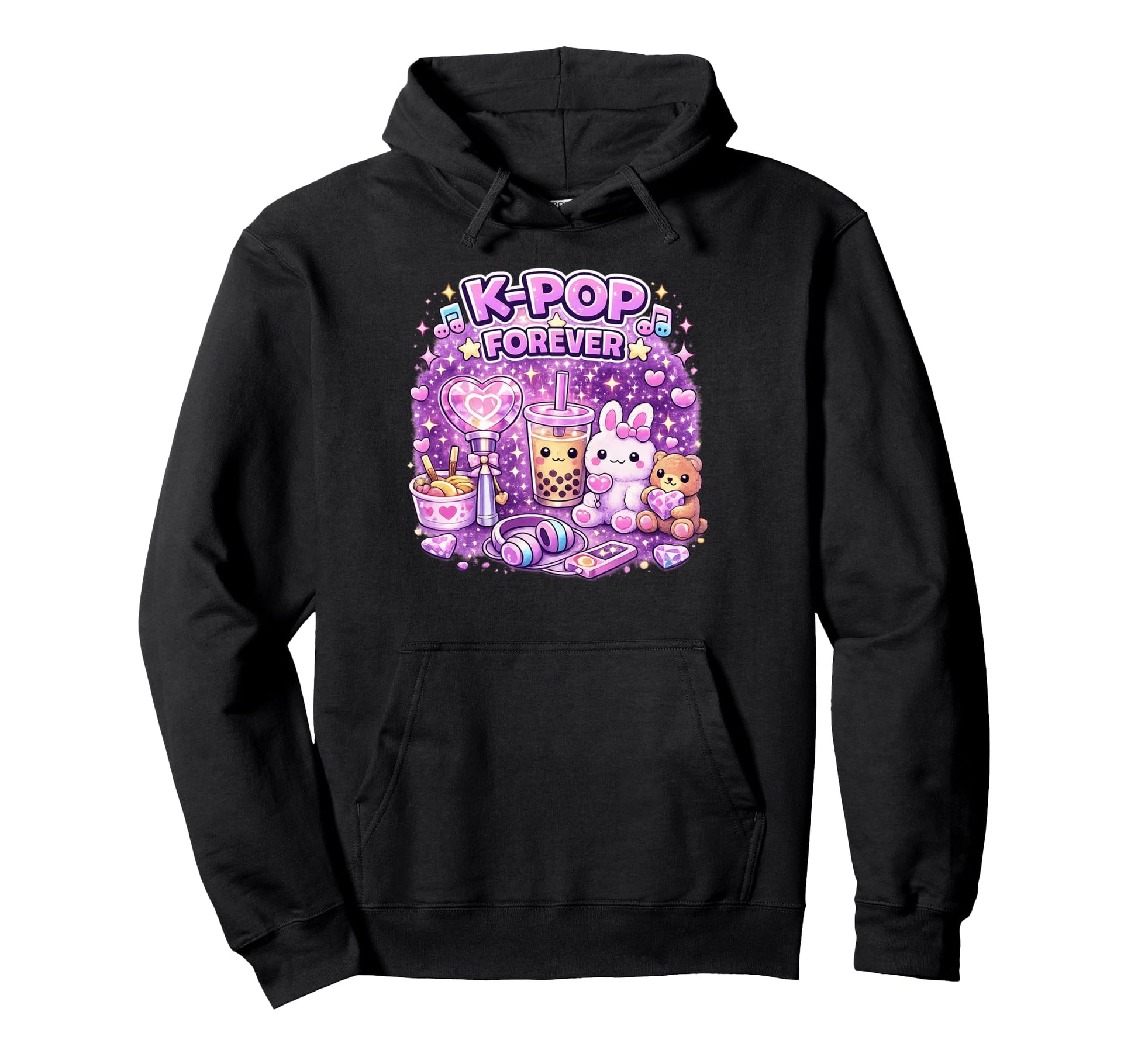 K Pop Forever Hoodie - Streetwear Style Men Women - T-Shirt, Sweatshirt, Hoodie