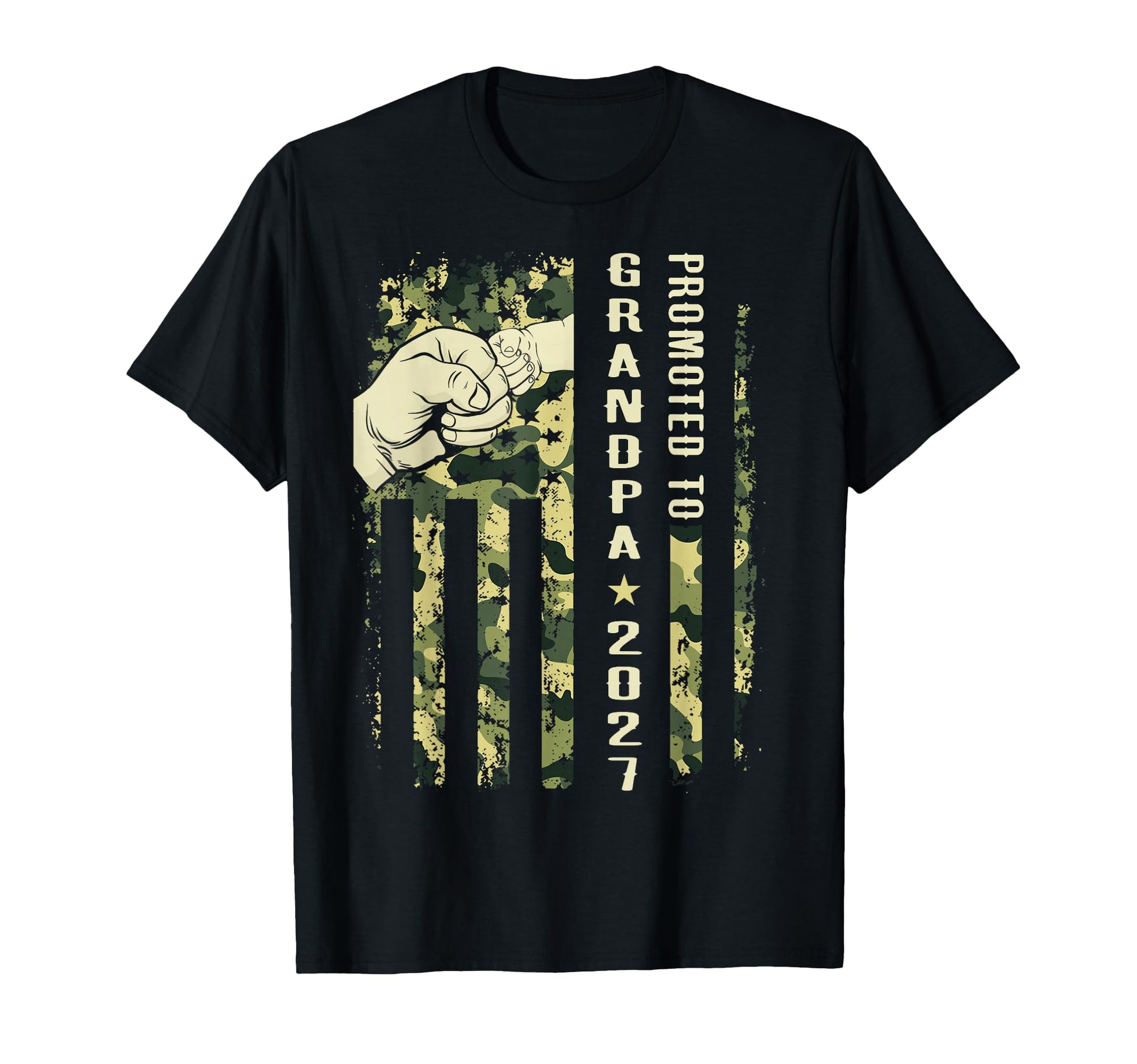 Promoted To Grandpa 2027 Funny New T-Shirt - Aesthetic Graphic Unisex - T-Shirt, Sweatshirt, Hoodie
