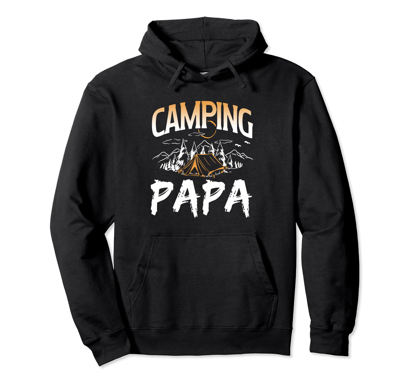 Camping Papa Lover Camp Campsite Camper Hoodie - Graphic Print Unisex - T-Shirt, Sweatshirt, Hoodie