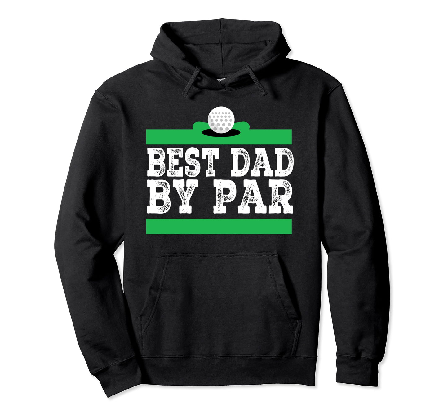 Mens Best Dad Par Disc Golf Golfer Hoodie - Custom Art Print for Adults - T-Shirt, Sweatshirt, Hoodie