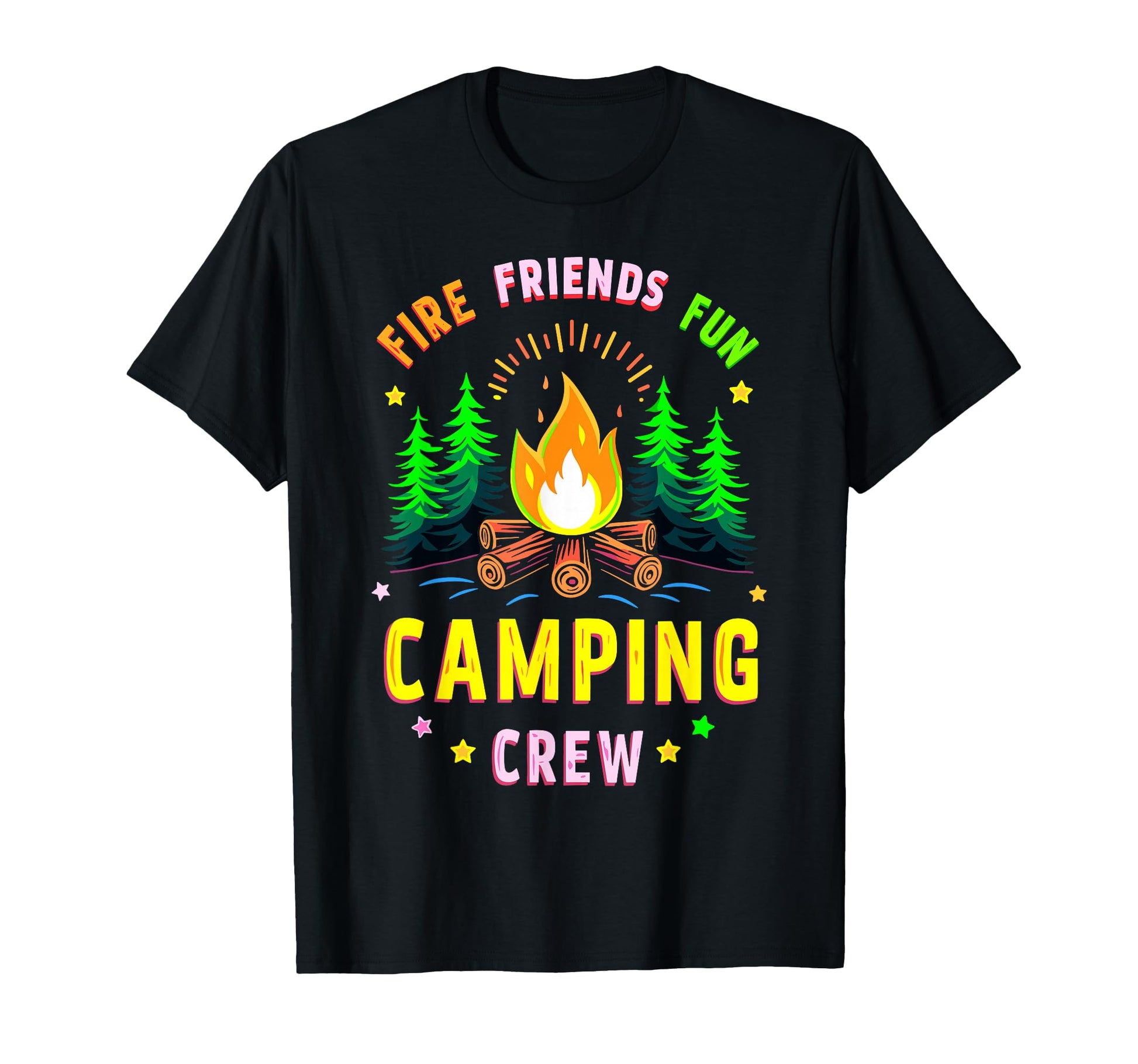 Camping Crew Group Matching Funny T-Shirt - Unique Graphic for Adults - T-Shirt, Sweatshirt, Hoodie