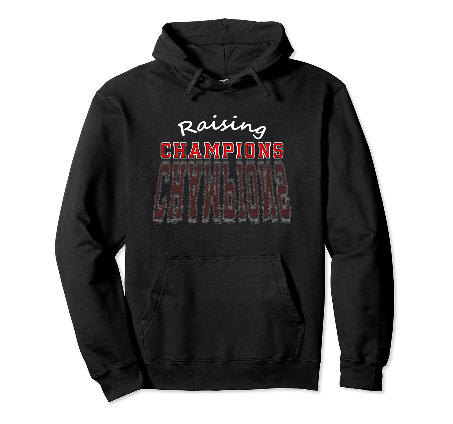 Raising Champions Football Baseball Hoodie - Trendy Graphic Men Women - T-Shirt, Sweatshirt, Hoodie