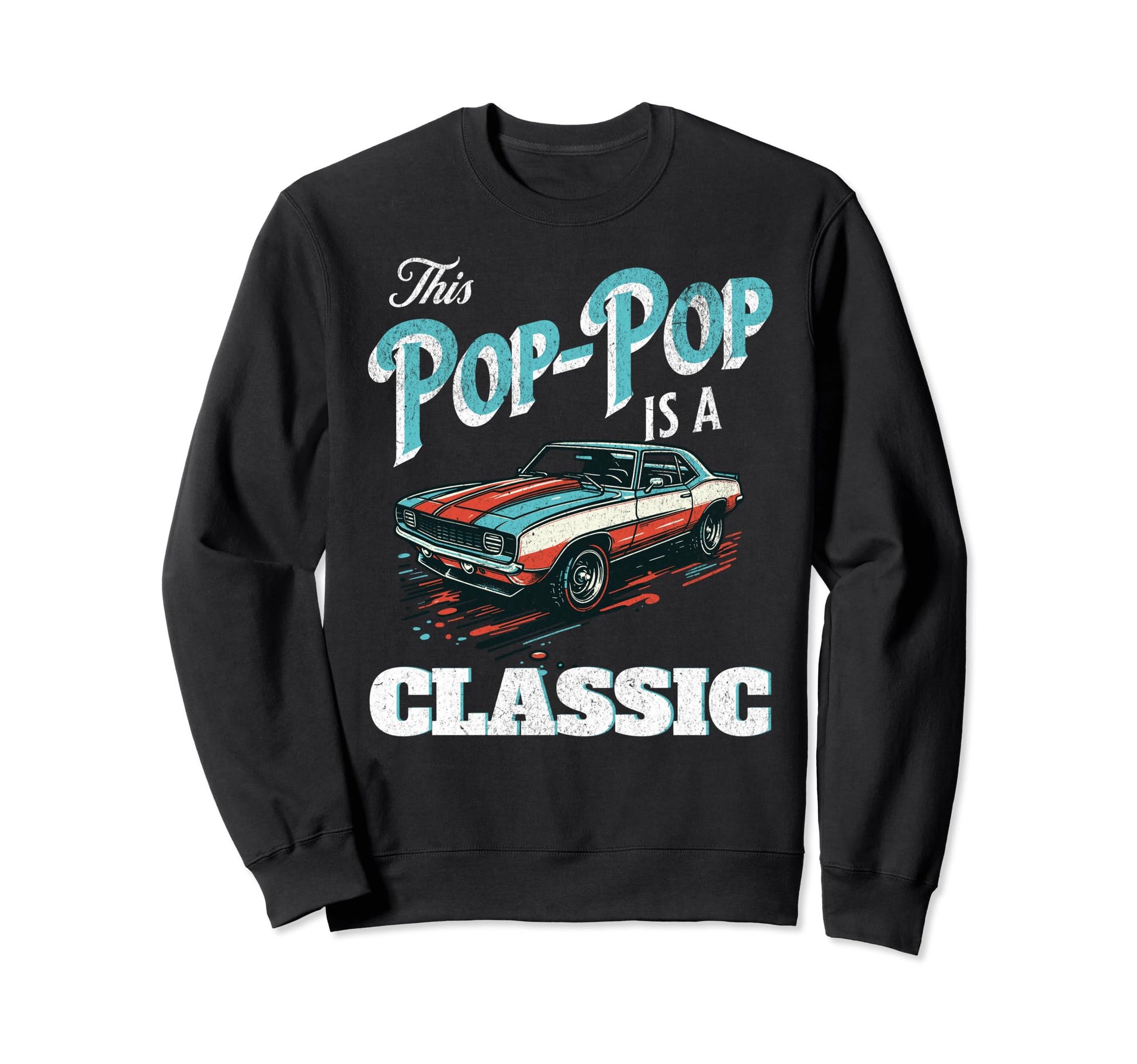 This Pop Pop Is Fathers Day Sweatshirt - Casual Everyday Wear for Adults - T-Shirt, Sweatshirt, Hoodie