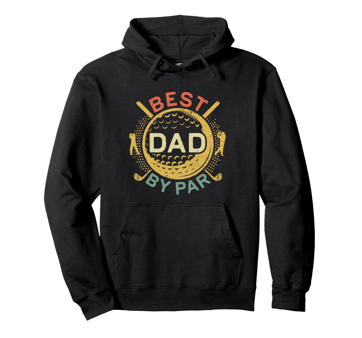 Best Dad Par Golf Lover Fathers Day Hoodie - Minimalist Print Unisex - T-Shirt, Sweatshirt, Hoodie