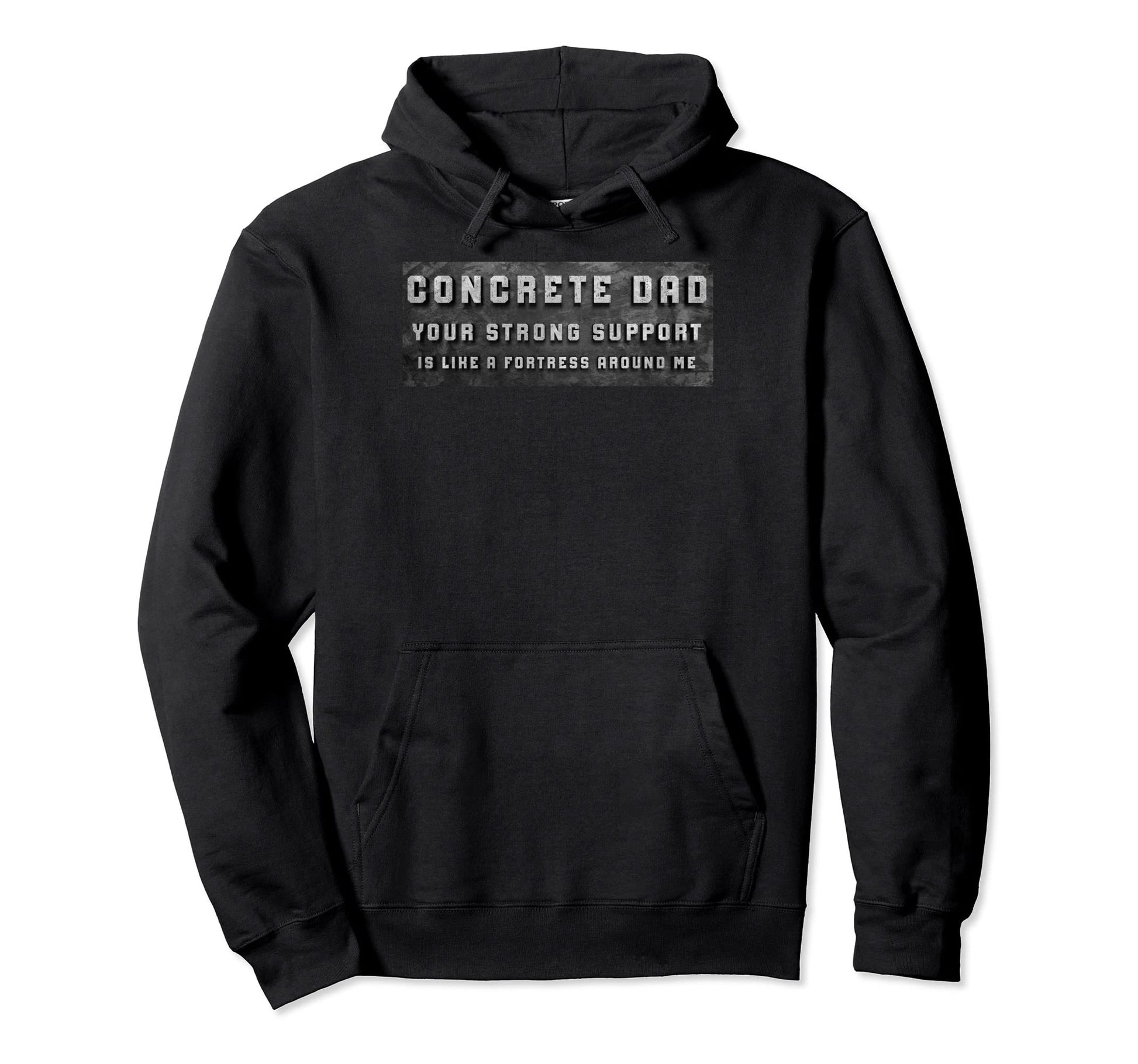 Fathers Day Concrete Worker Parent Hoodie - Fun Novelty Design for Adults - T-Shirt, Sweatshirt, Hoodie