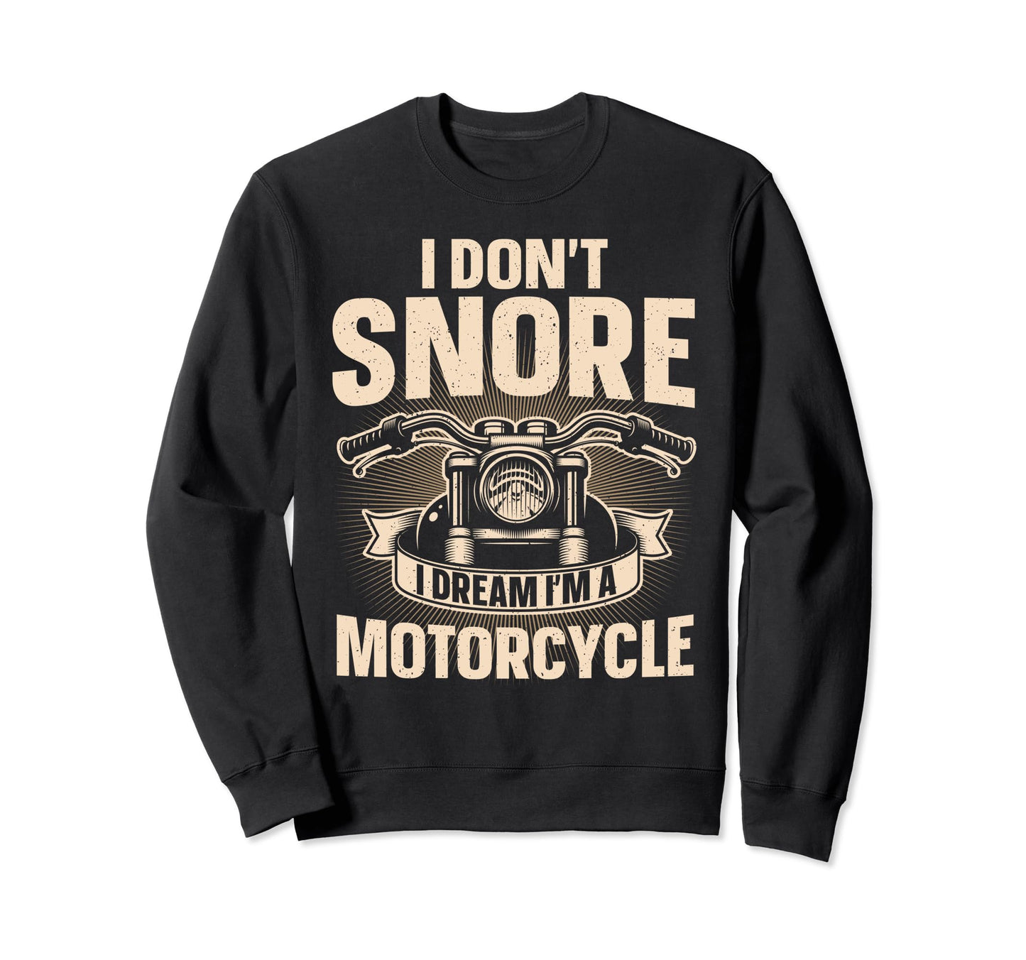 Funny Motorcycle Dad Biker Sweatshirt - Fun Novelty Design for Adults - T-Shirt, Sweatshirt, Hoodie