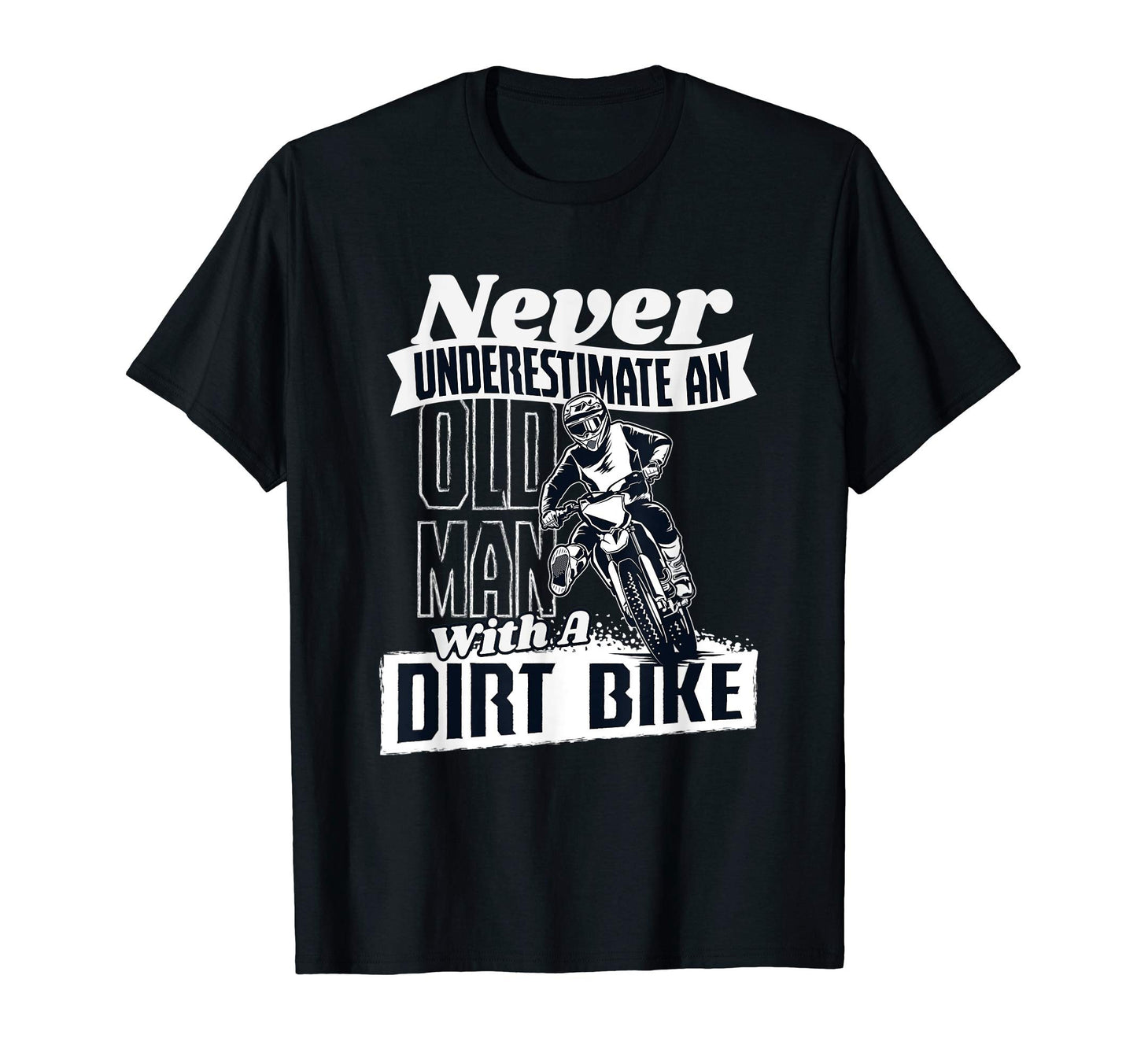 Dirt Bike Shirts Grandpa Dad Gift T-Shirt - Unique Graphic Unisex - T-Shirt, Sweatshirt, Hoodie