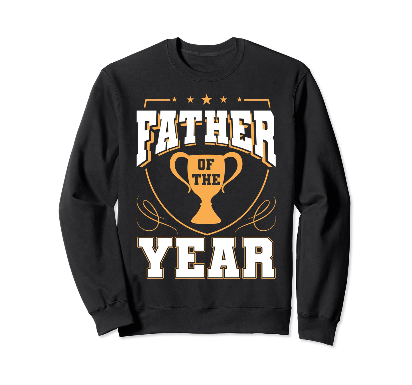 Father Year Funny Fathers Day Best Sweatshirt - Minimalist Print Unisex - T-Shirt, Sweatshirt, Hoodie