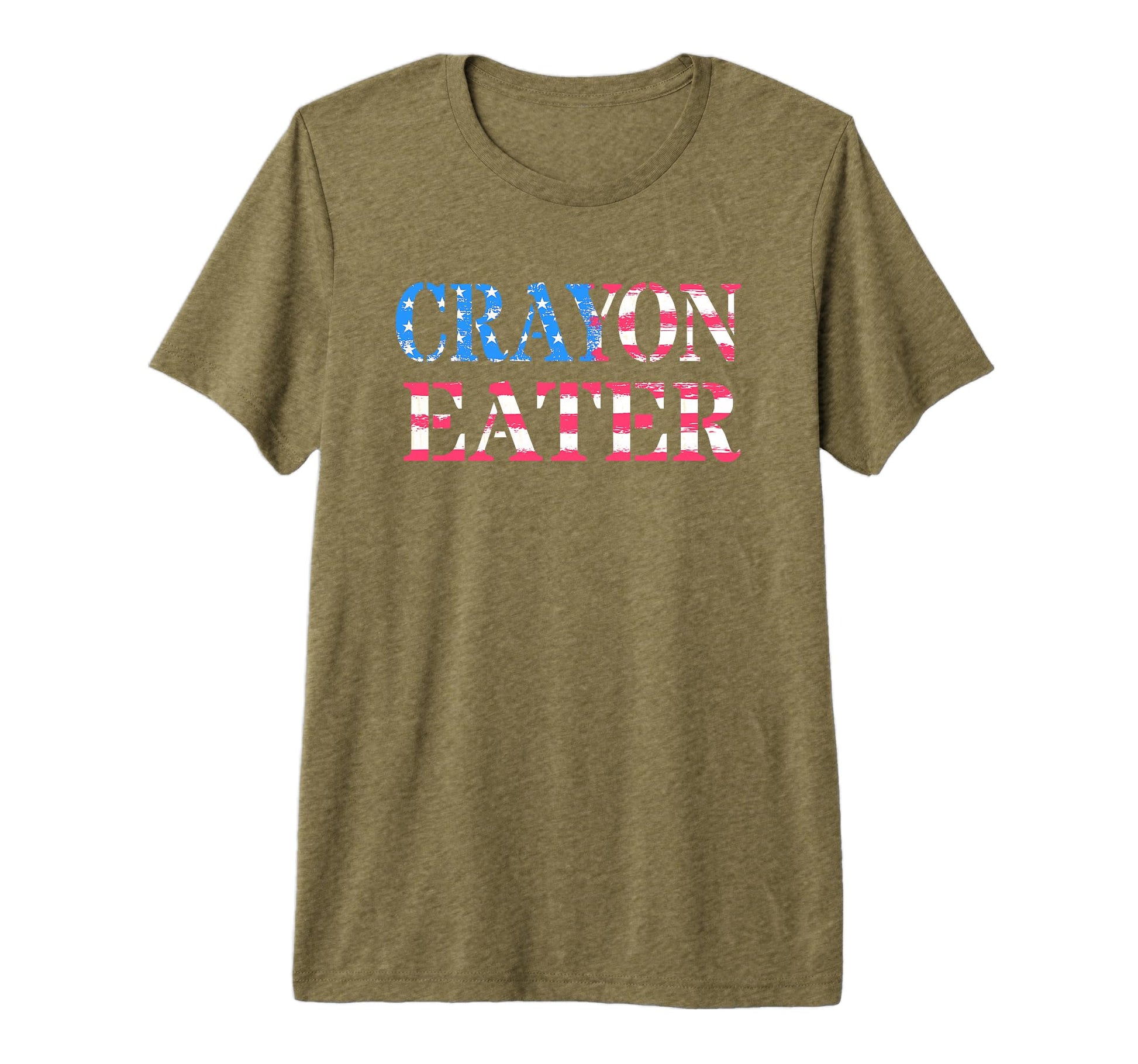 Bruh Crayons Eater Soldier Crew Military T-Shirt - Minimalist Print Unisex - T-Shirt, Sweatshirt, Hoodie