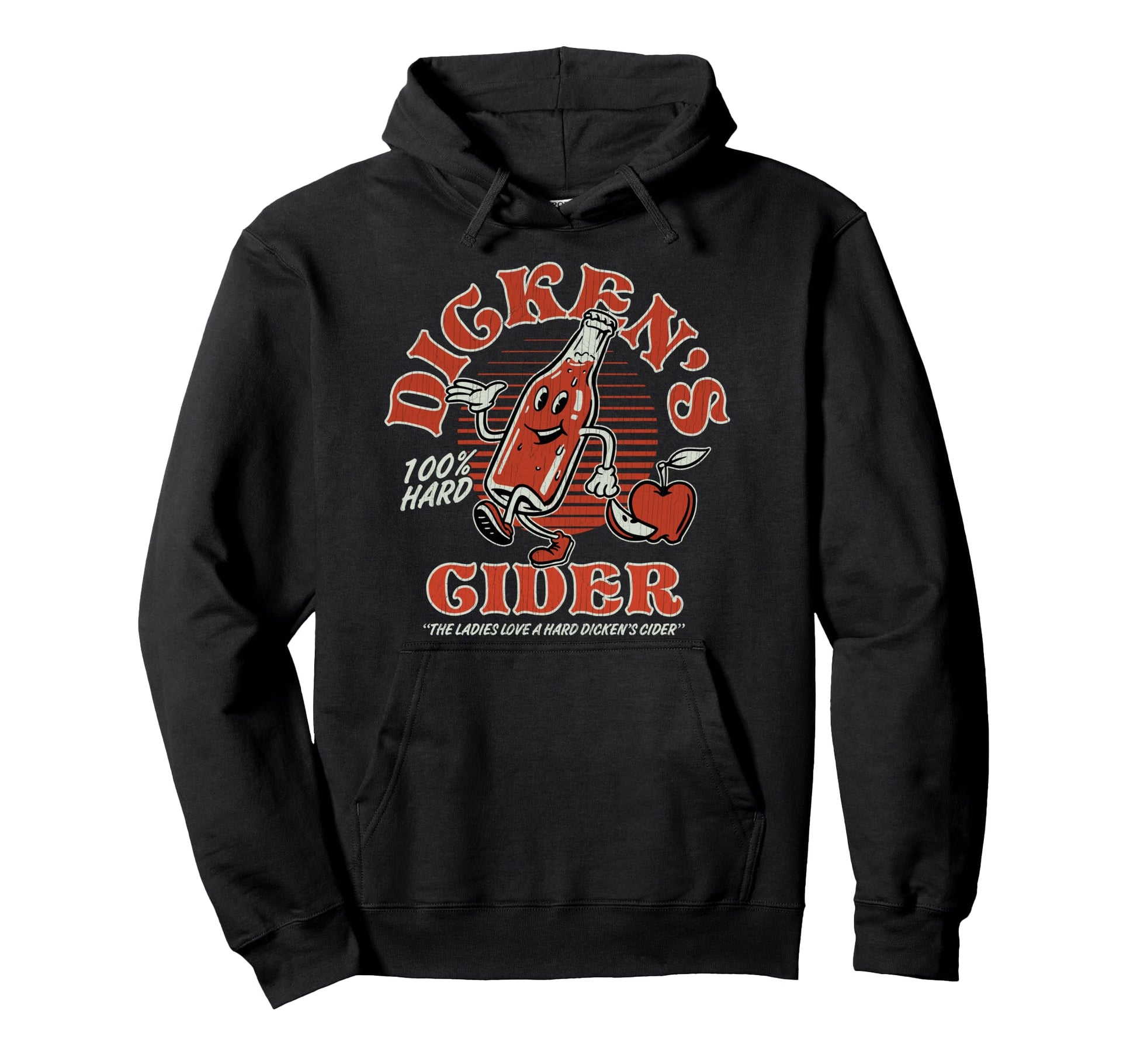 Funny Hard Cider Mascot Joke Hoodie - Trendy Graphic Unisex - T-Shirt, Sweatshirt, Hoodie