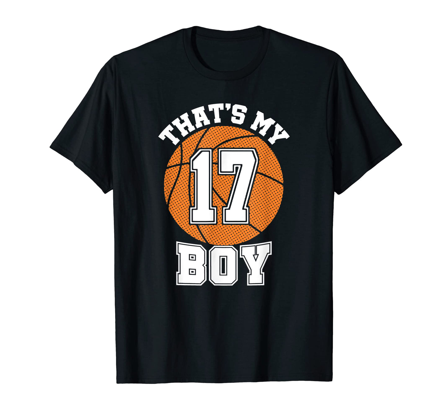Number Seventeen Thats My 17 T-Shirt - Minimalist Print for Adults - T-Shirt, Sweatshirt, Hoodie