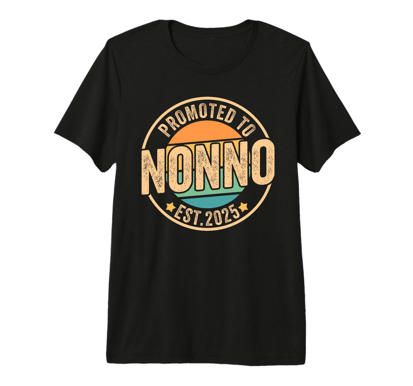 Mens Promoted To Nonno Est 2025 Grandpa T-Shirt - Unique Graphic Unisex - T-Shirt, Sweatshirt, Hoodie