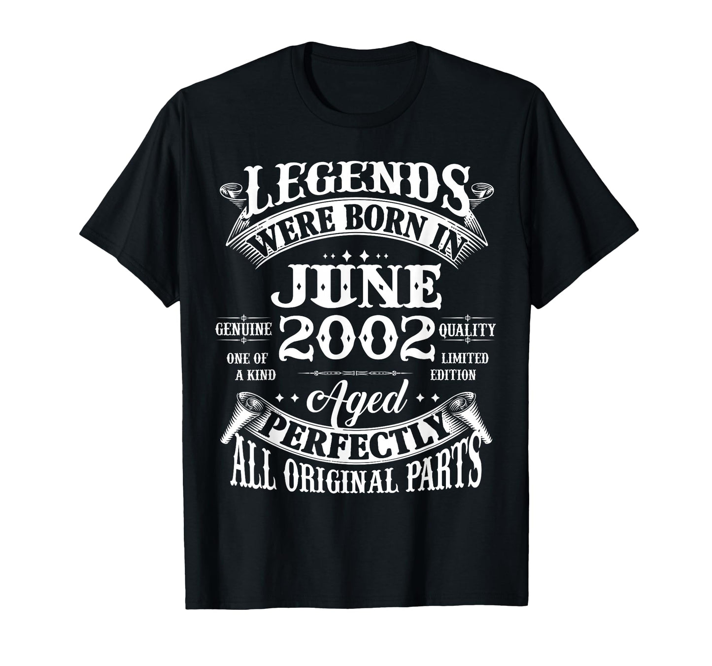 24Th Birthday Gift Legend Born June T-Shirt - Aesthetic Graphic for Adults - T-Shirt, Sweatshirt, Hoodie
