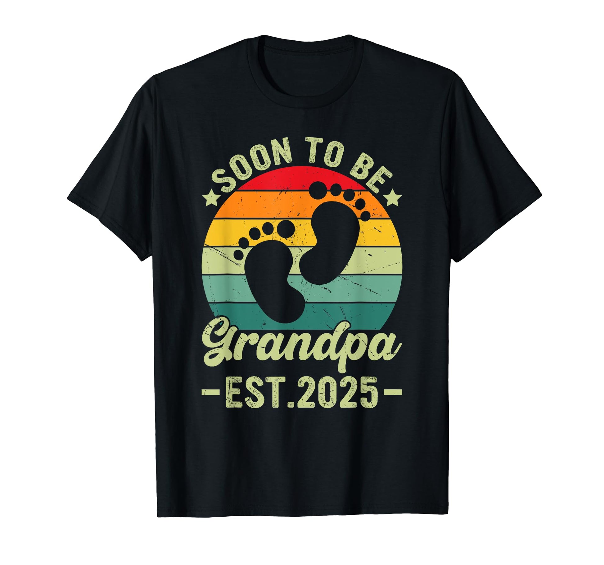 Soon To Be Grandpa 2025 Promoted To T-Shirt - Streetwear Style Unisex - T-Shirt, Sweatshirt, Hoodie