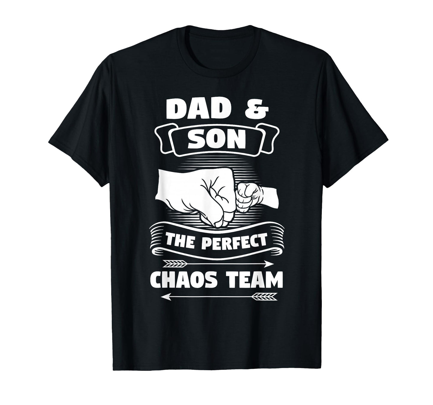 Dad Son Chaos Team Father Gift T-Shirt - Graphic Print for Adults - T-Shirt, Sweatshirt, Hoodie