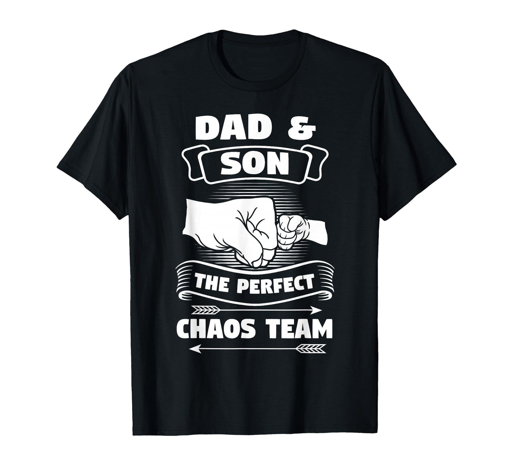 Dad Son Chaos Team Father Gift T-Shirt - Graphic Print for Adults - T-Shirt, Sweatshirt, Hoodie