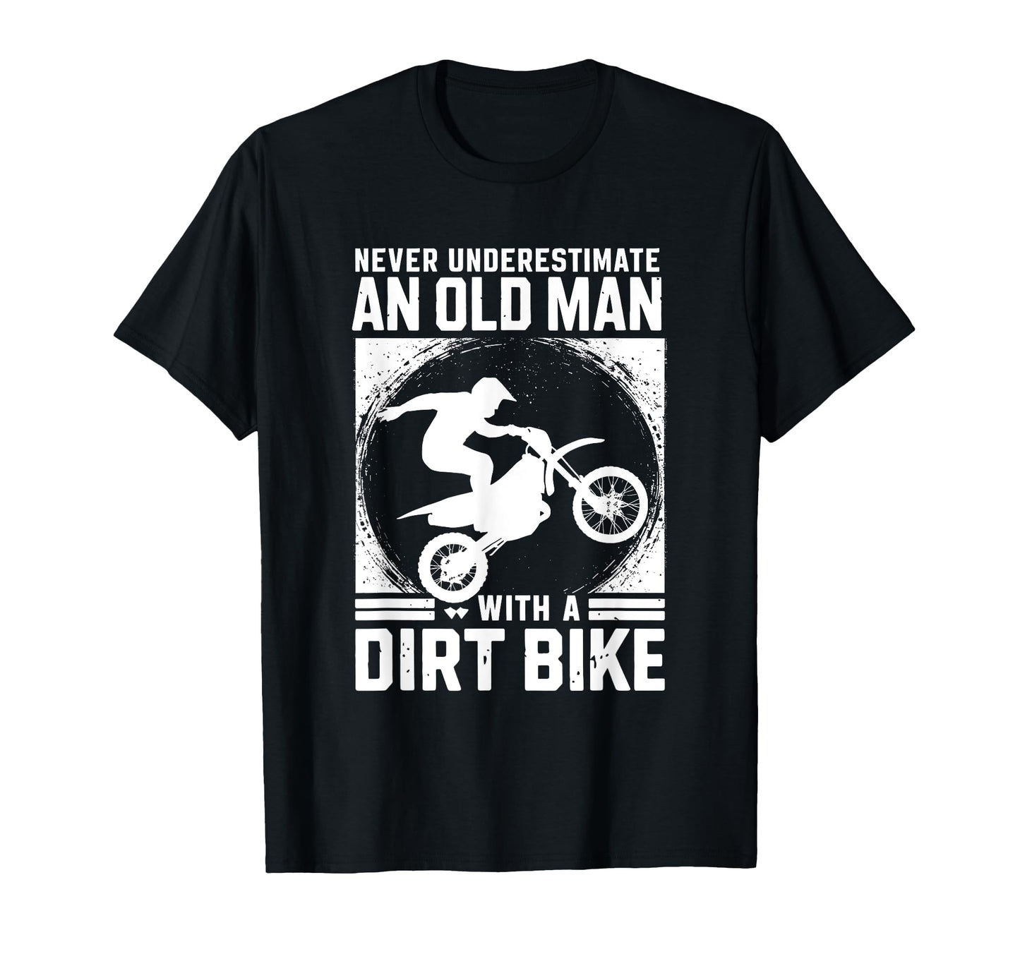 Dirt Bike Art Grandpa Dad Dirtbike T-Shirt - Novelty Apparel Men Women - T-Shirt, Sweatshirt, Hoodie