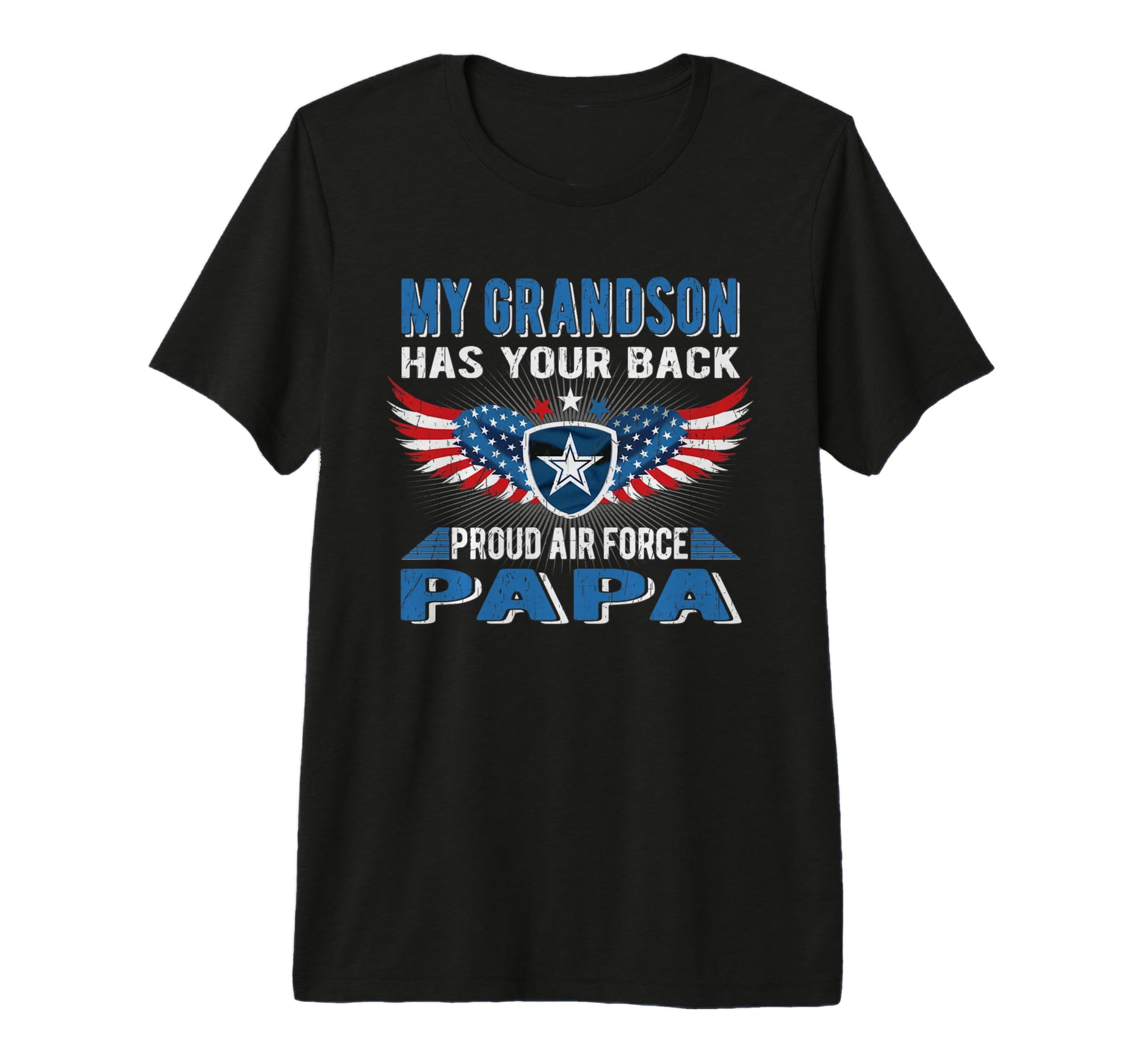 Mens My Grandson Has Your Back Proud T-Shirt - Trendy Graphic Men Women - T-Shirt, Sweatshirt, Hoodie