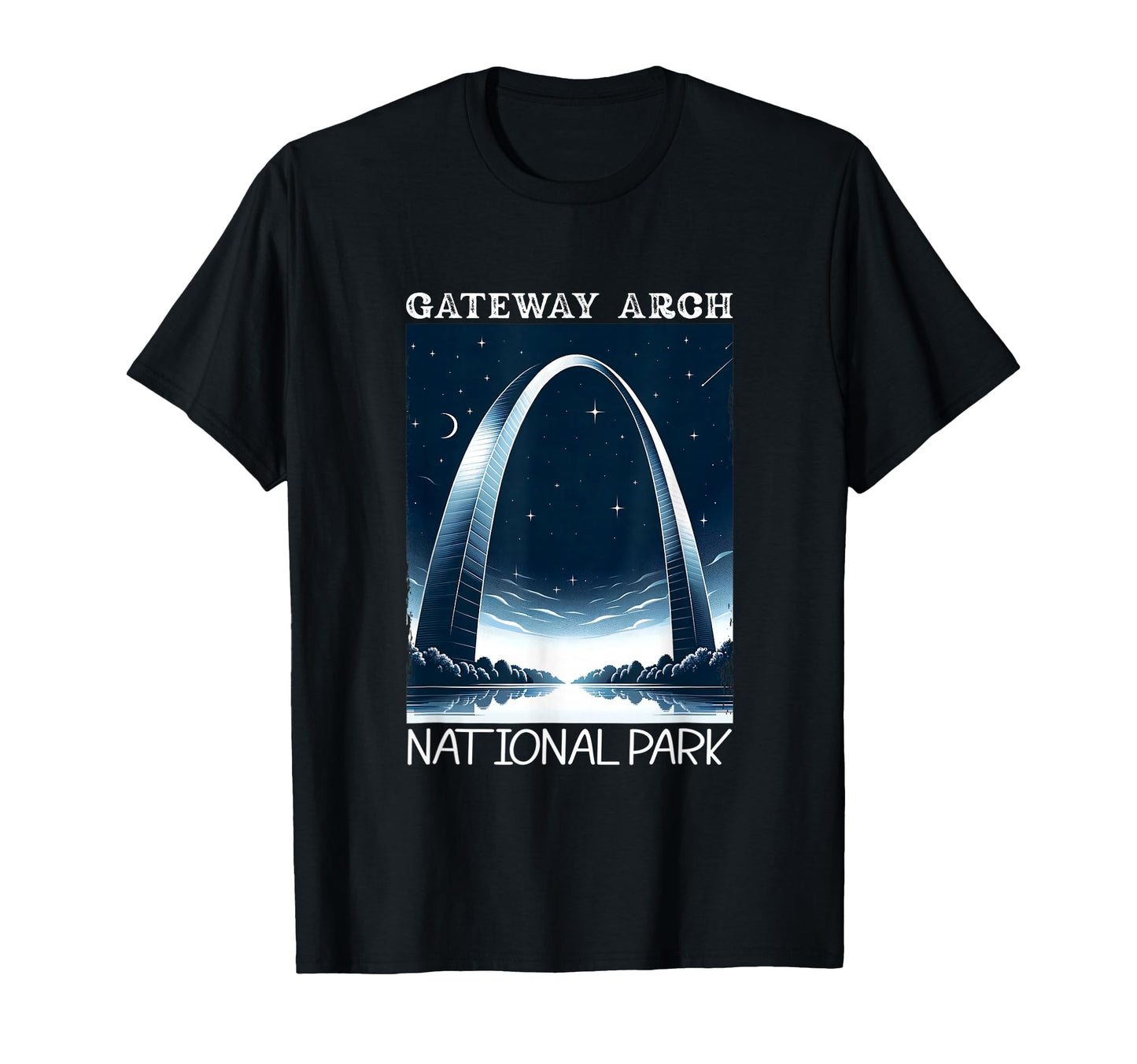 Gateway Arch National Park Hiking T-Shirt - Graphic Print Men Women - T-Shirt, Sweatshirt, Hoodie
