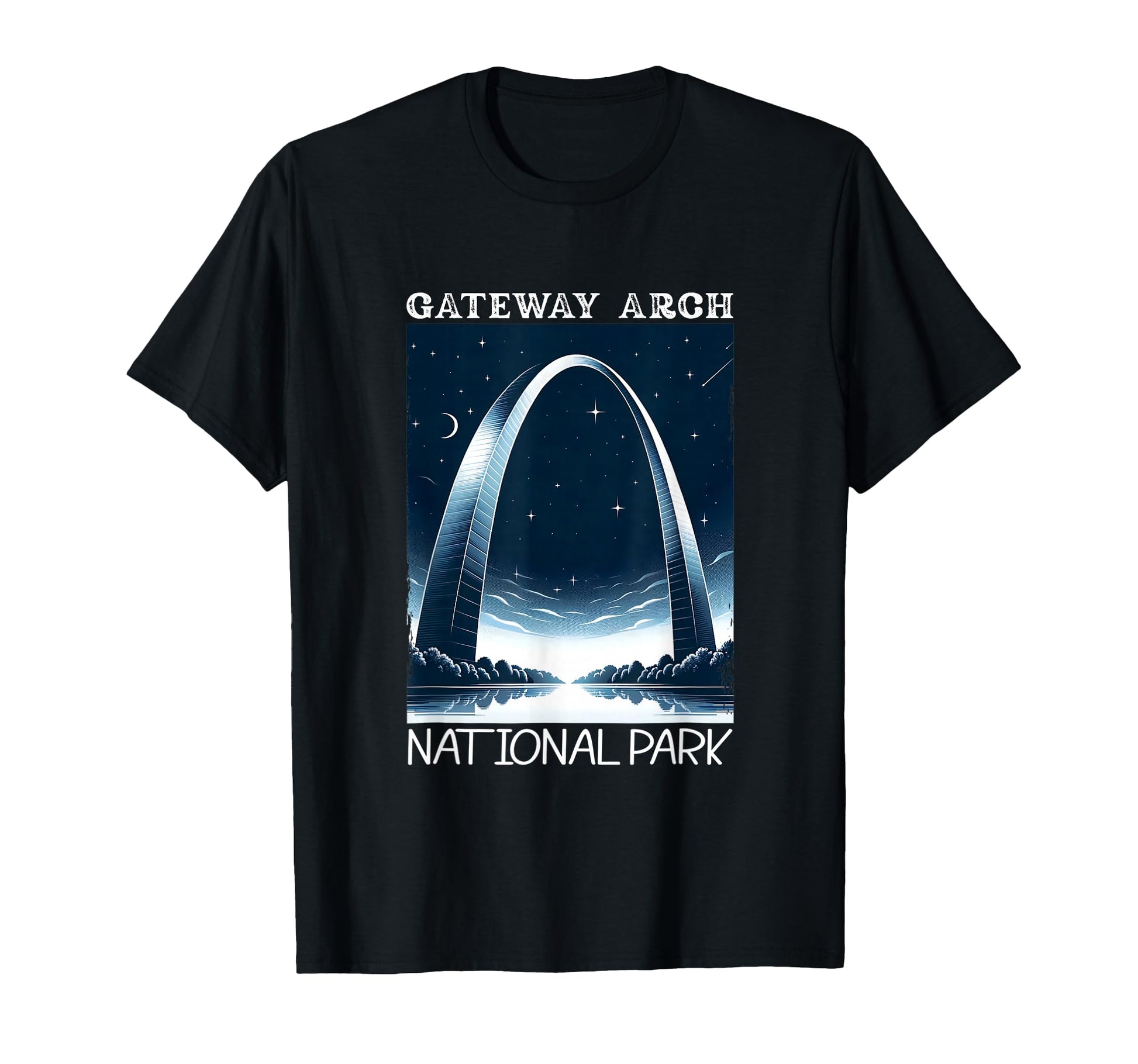 Gateway Arch National Park Hiking T-Shirt - Graphic Print Men Women - T-Shirt, Sweatshirt, Hoodie