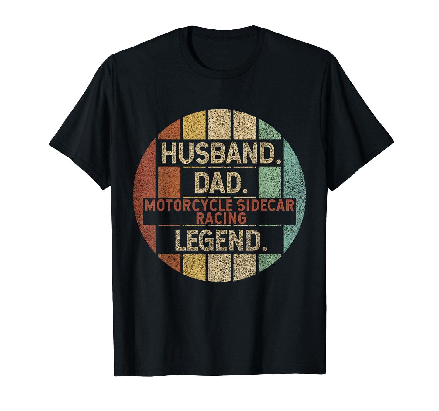 Husband Dad Motorcycle Sidecar T-Shirt - Minimalist Print for Adults - T-Shirt, Sweatshirt, Hoodie