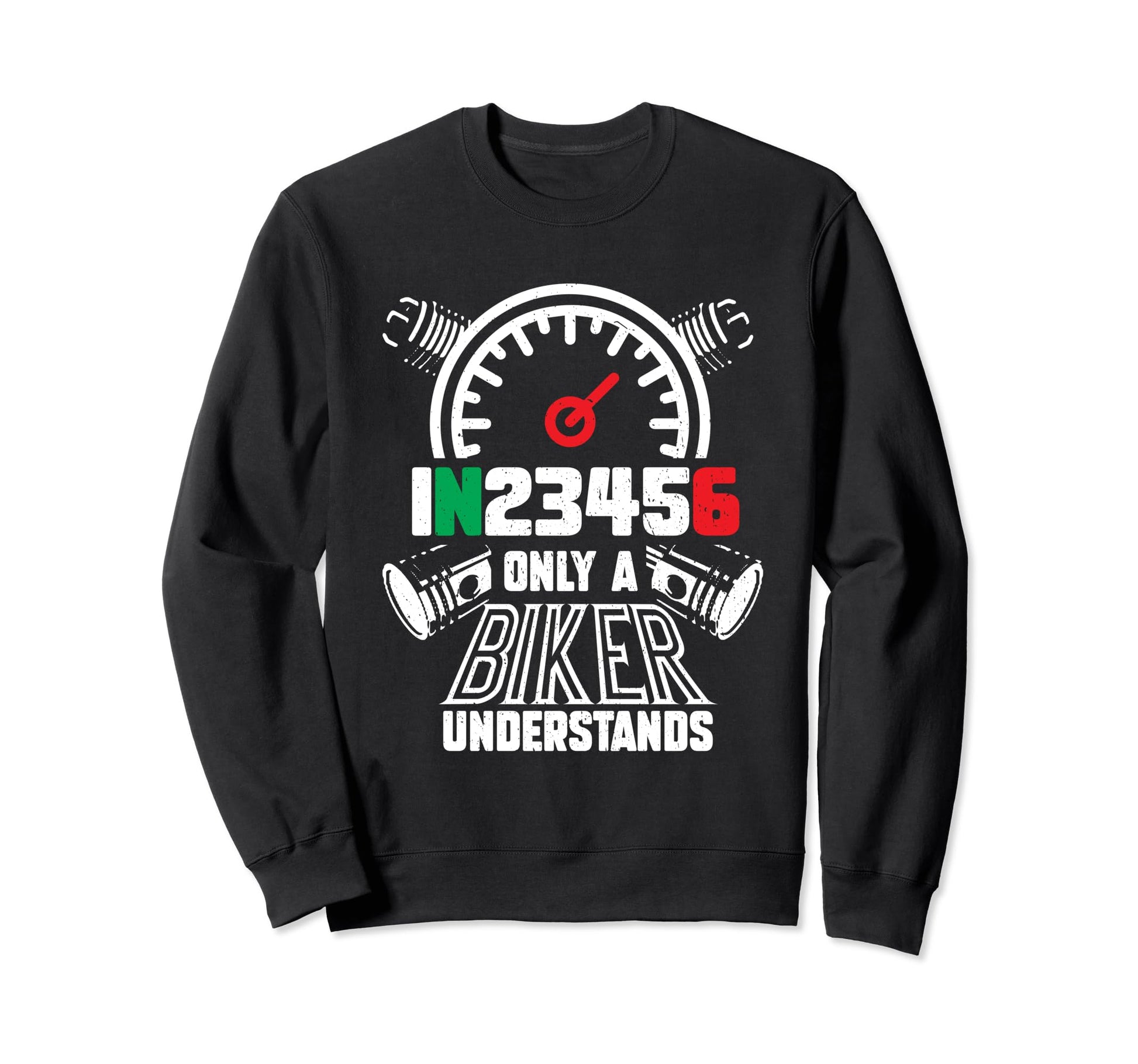 Biker Motorcycle Rider Dad Papa Sweatshirt - Unique Graphic for Adults - T-Shirt, Sweatshirt, Hoodie