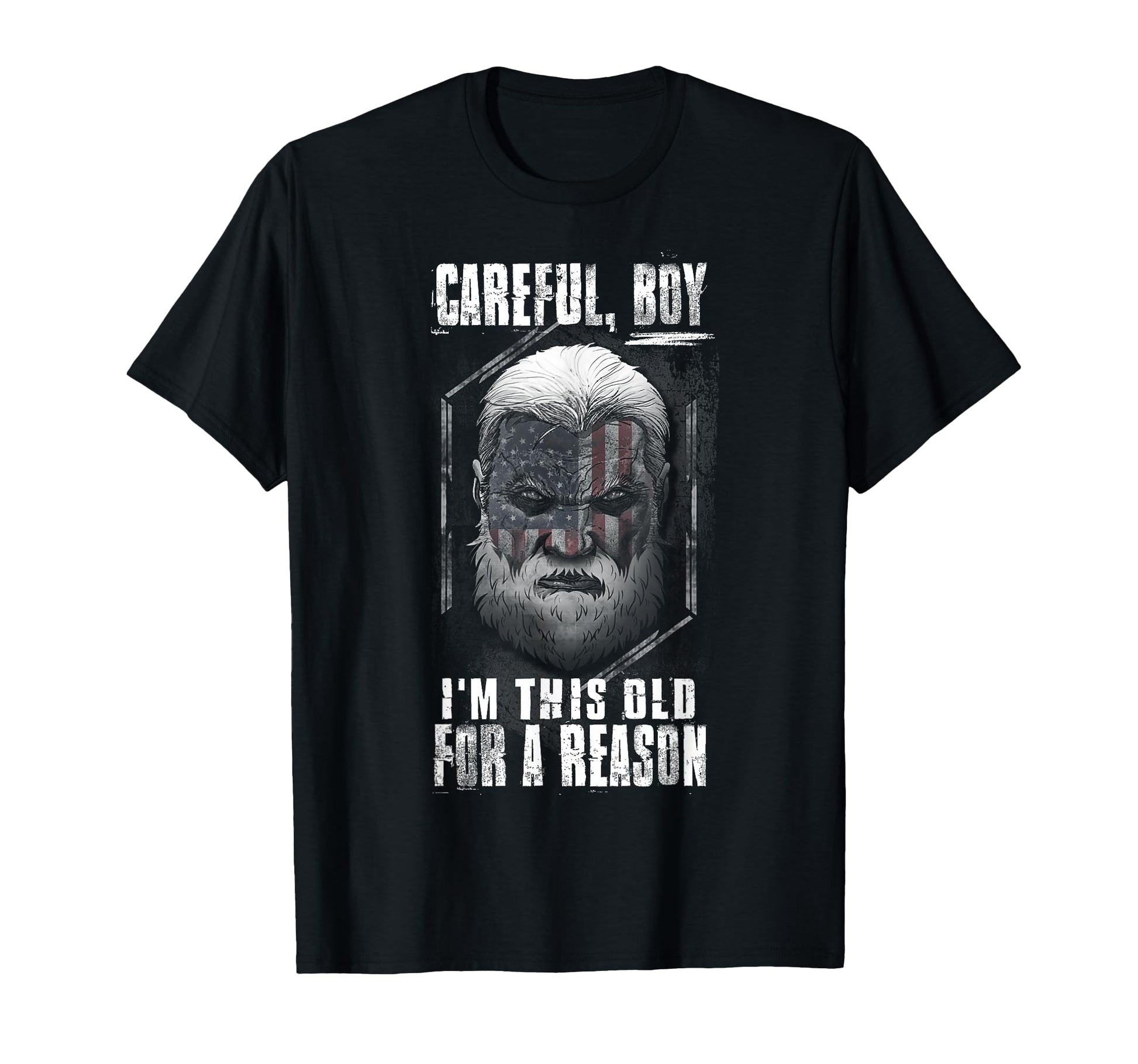 Careful Im This Old Reason T-Shirt - Fun Novelty Design Men Women - T-Shirt, Sweatshirt, Hoodie