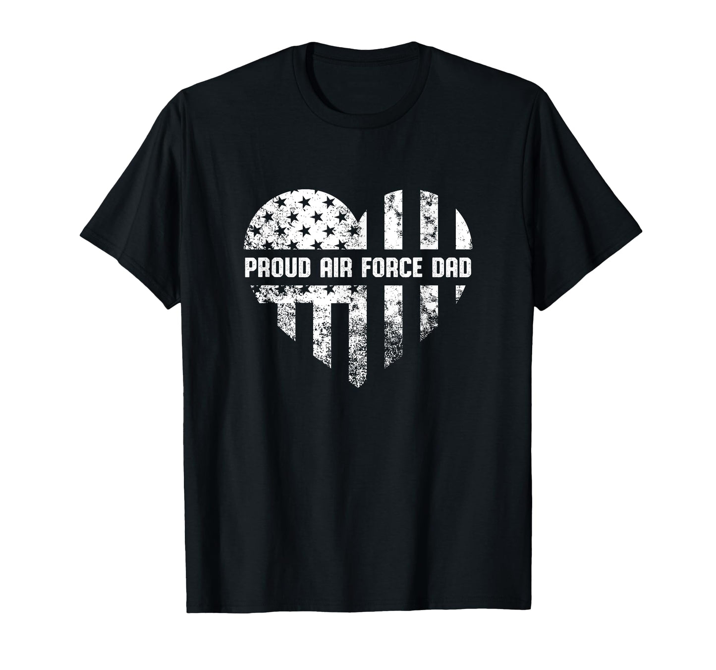 Proud Air Force Dad Pride American Flag T-Shirt - Graphic Print Men Women - T-Shirt, Sweatshirt, Hoodie
