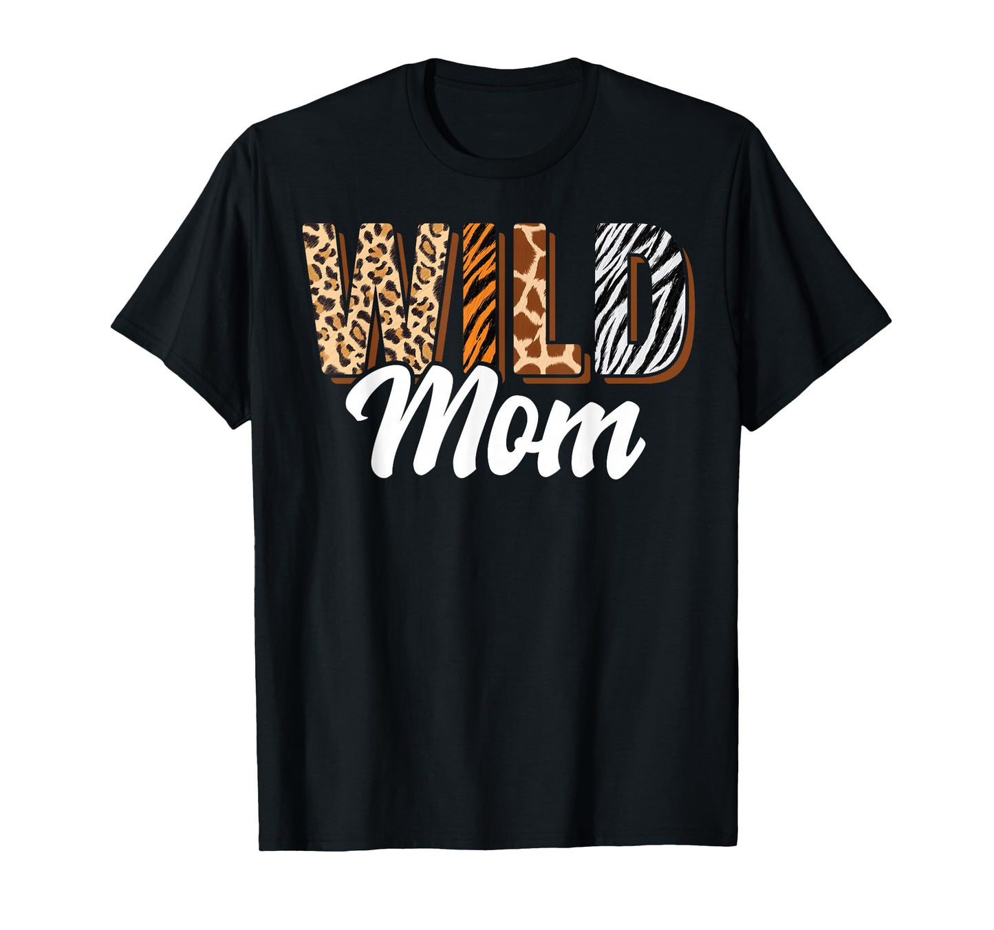 Wild Mom Zoo Born Two Be Wild B Day T-Shirt - Custom Art Print Unisex - T-Shirt, Sweatshirt, Hoodie