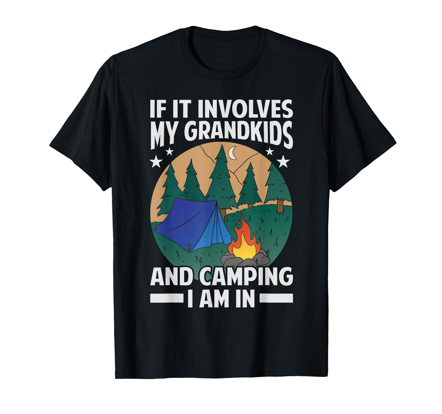 If It Involves My Grandkids And T-Shirt - Aesthetic Graphic Men Women - T-Shirt, Sweatshirt, Hoodie