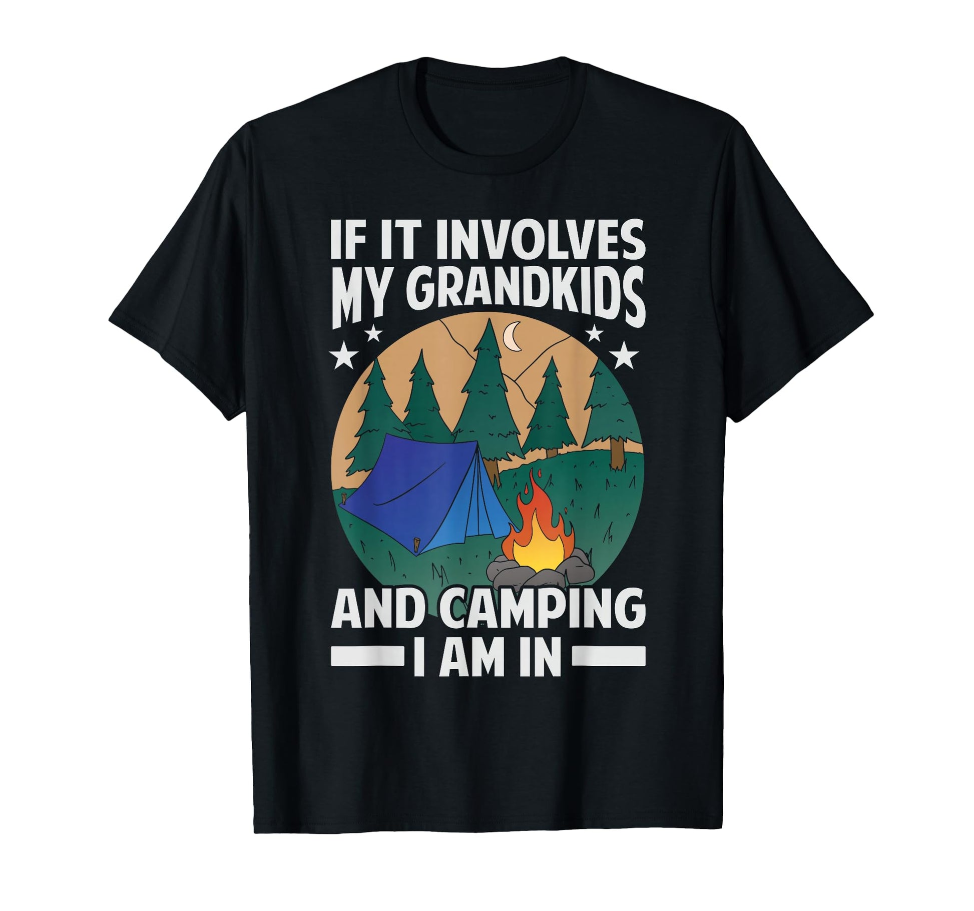If It Involves My Grandkids And T-Shirt - Aesthetic Graphic Men Women - T-Shirt, Sweatshirt, Hoodie