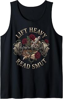 Lift Heavy Read Smut Shirt Workout Gym Book Reading Lovers Tank Top Unisex T-shirt, Sweatshirt, Hoodie, Long Sleeve Tee - T-Shirt, Sweatshirt, Hoodie