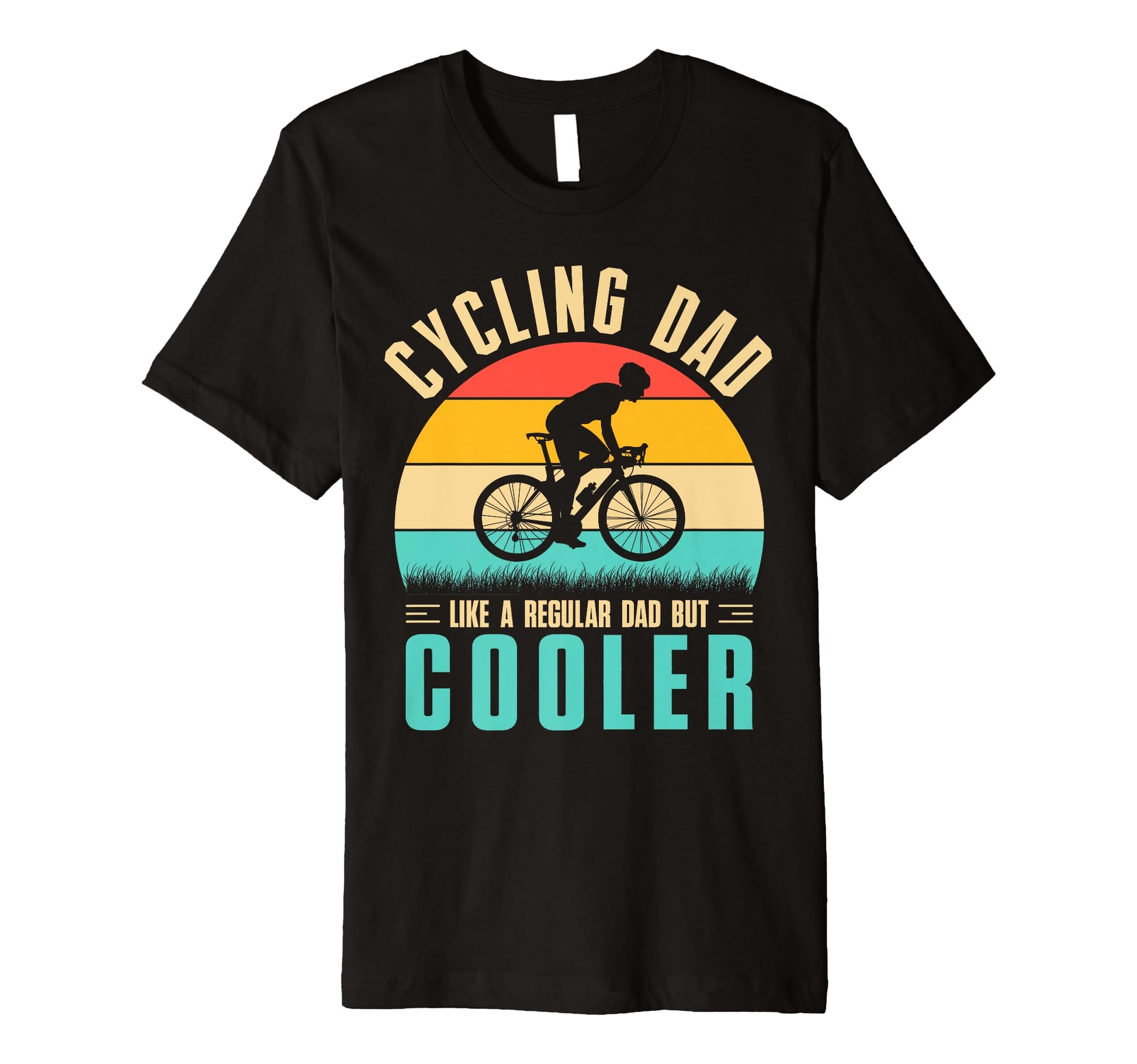 Mens Cycling Dad Like Regular Dad T-Shirt - Casual Everyday Wear Unisex - T-Shirt, Sweatshirt, Hoodie