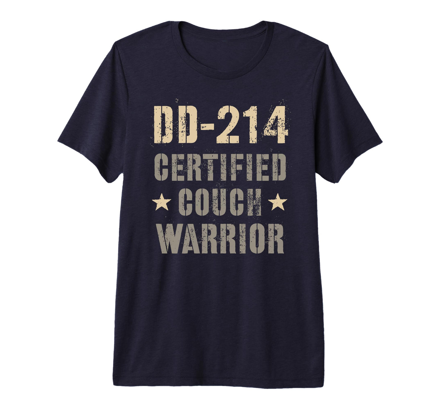 Funny Dd 214 Couch Warrior Alumni Proud T-Shirt - Graphic Print for Adults - T-Shirt, Sweatshirt, Hoodie