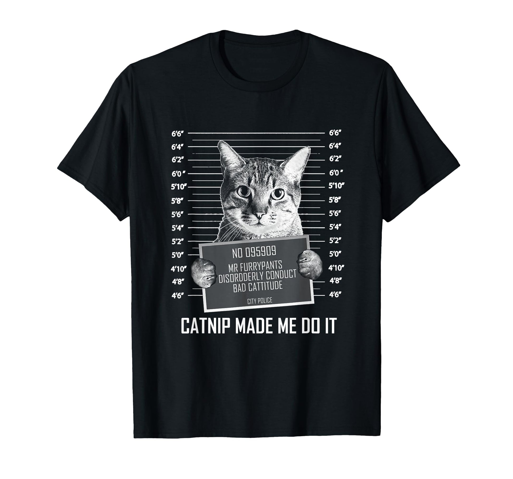 Catnip Made Me Do It Cat Funny Cat T-Shirt - Minimalist Print Men Women - T-Shirt, Sweatshirt, Hoodie