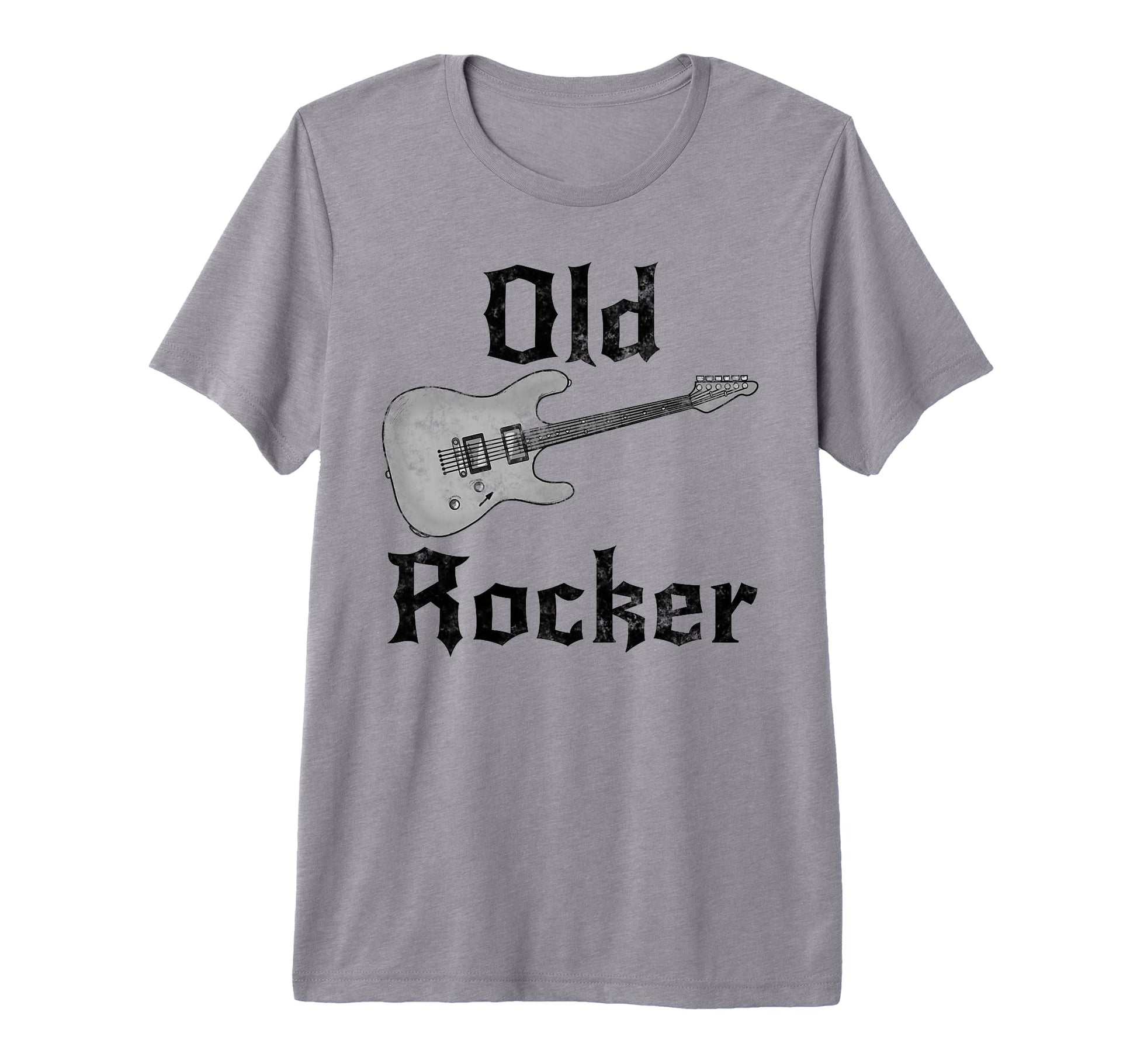 Old Rocker Electric Guitar Retirement T-Shirt - Streetwear Style Unisex - T-Shirt, Sweatshirt, Hoodie