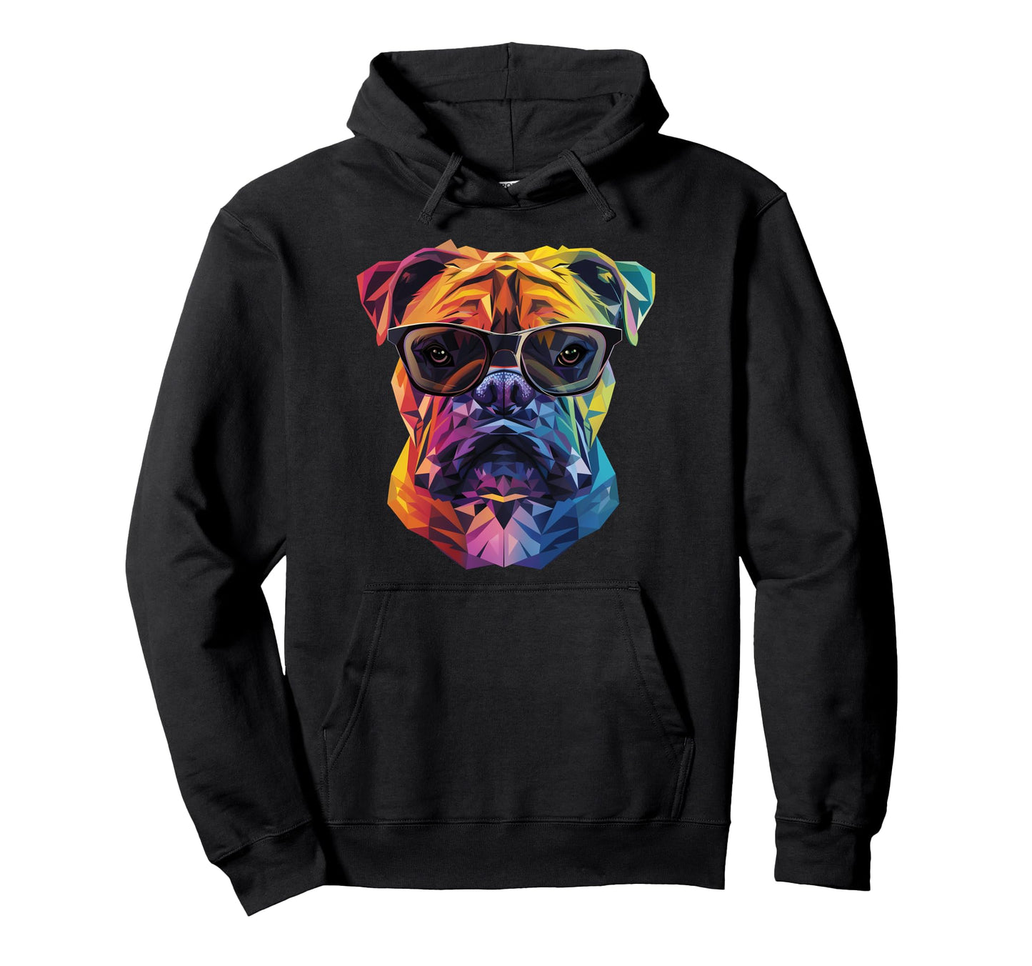 Dog Dad Mom Sunglasses English Hoodie - Casual Everyday Wear Men Women - T-Shirt, Sweatshirt, Hoodie