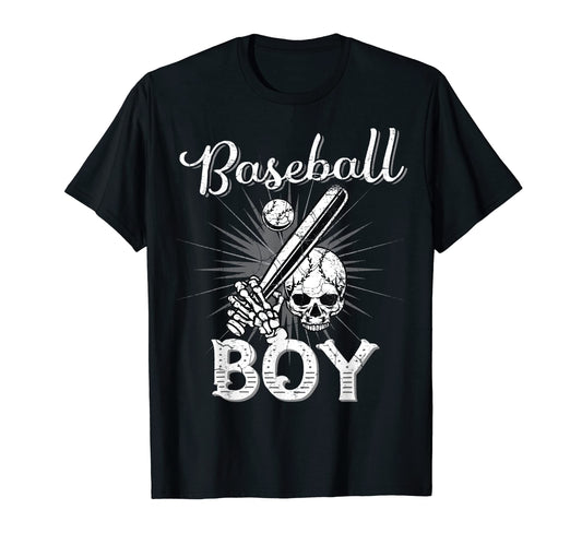 Baseball Skull Bat Gifts Son From T-Shirt - Casual Everyday Wear Men Women - T-Shirt, Sweatshirt, Hoodie