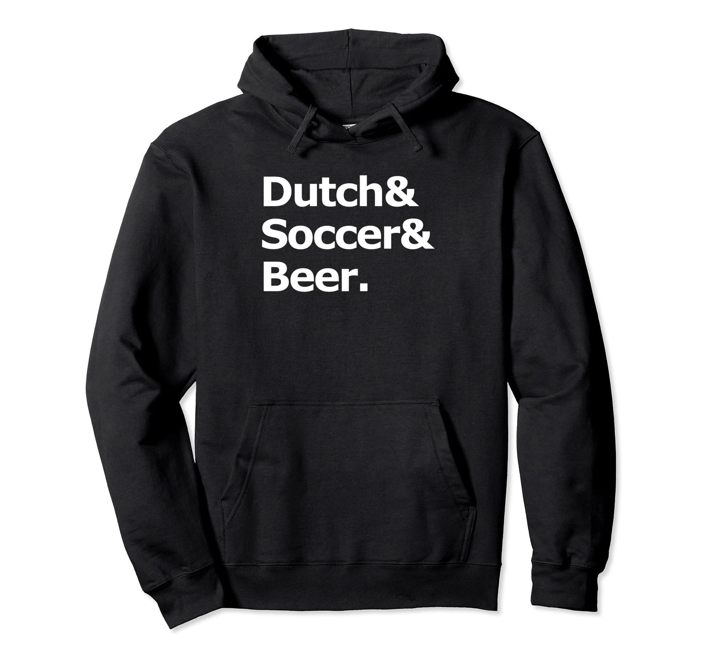 Dutch Soccer Beer Football Hoodie - Custom Art Print for Adults - T-Shirt, Sweatshirt, Hoodie