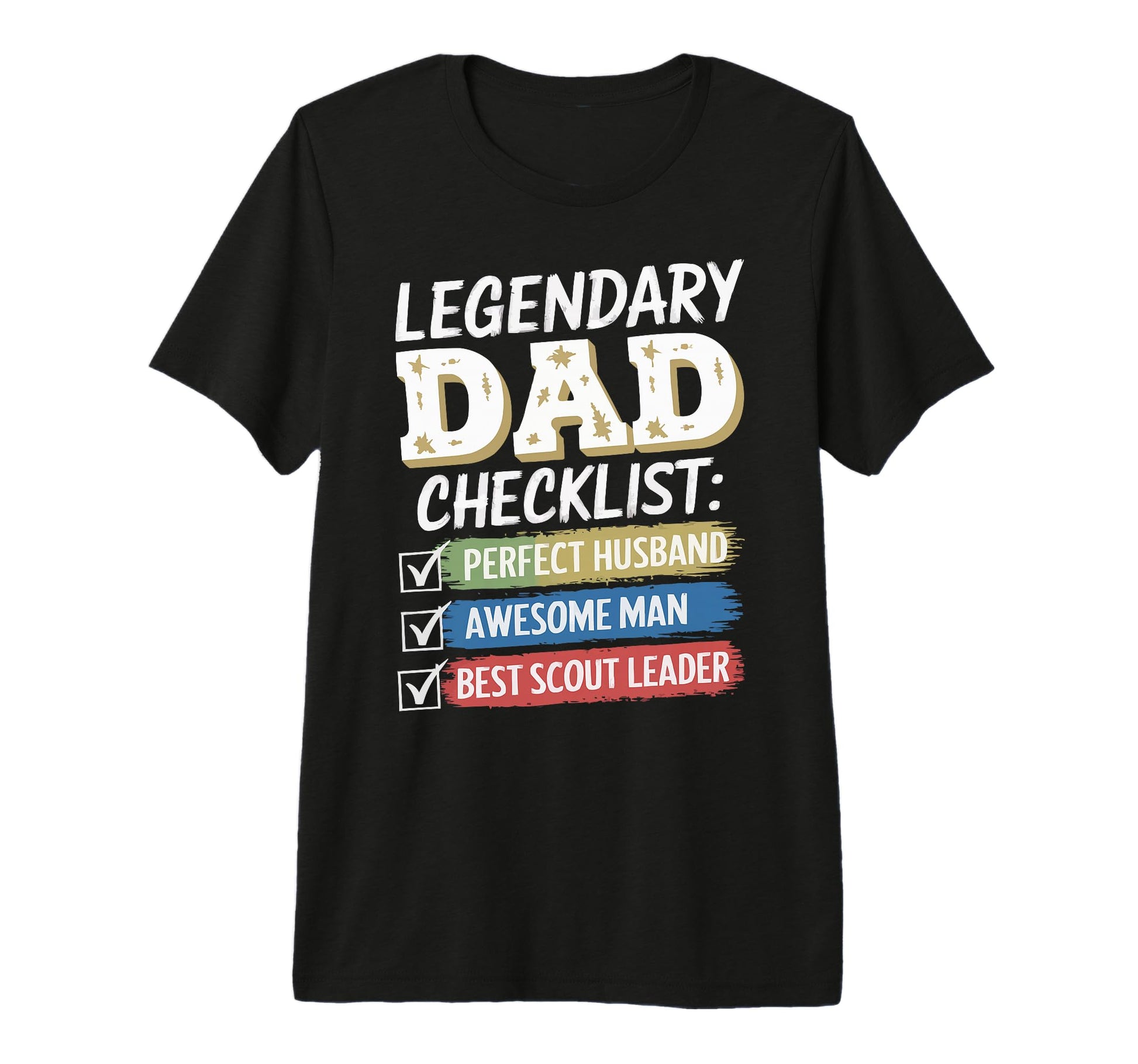 Mens Scout Leader Dad Scouting T-Shirt - Minimalist Print Men Women - T-Shirt, Sweatshirt, Hoodie