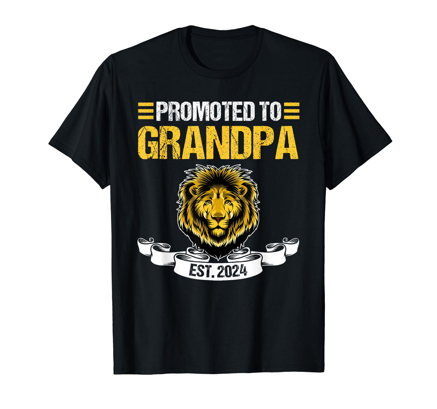 Promoted To Grandpa Est 2024 Grandpa T-Shirt - Unique Graphic for Adults - T-Shirt, Sweatshirt, Hoodie