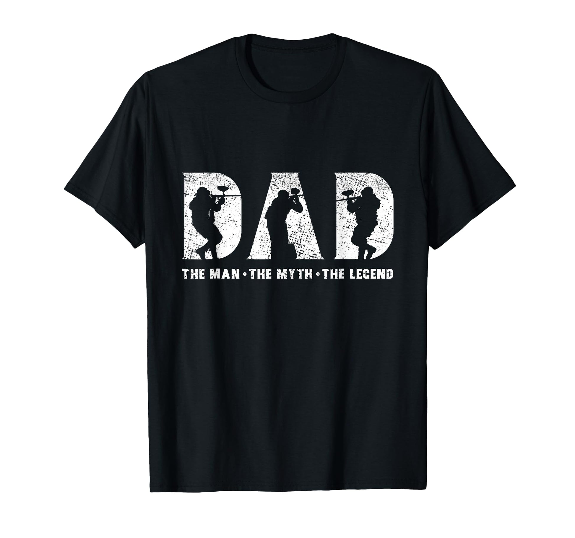 Paintball Dad Myth Legend Fathers Day T-Shirt - Graphic Print Men Women - T-Shirt, Sweatshirt, Hoodie