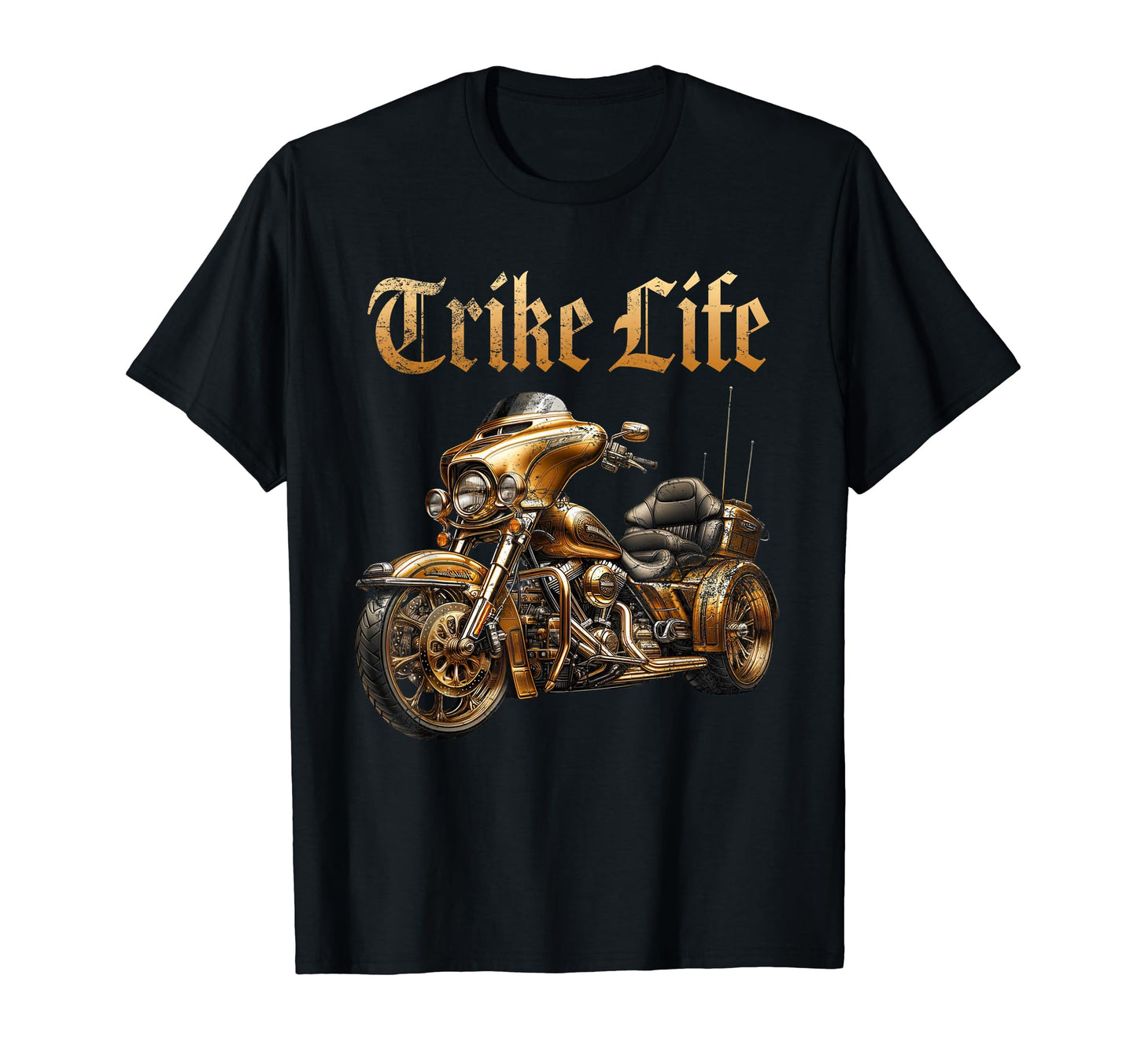 Triker Motorcycle Trike Motortrike T-Shirt - Graphic Print for Adults - T-Shirt, Sweatshirt, Hoodie