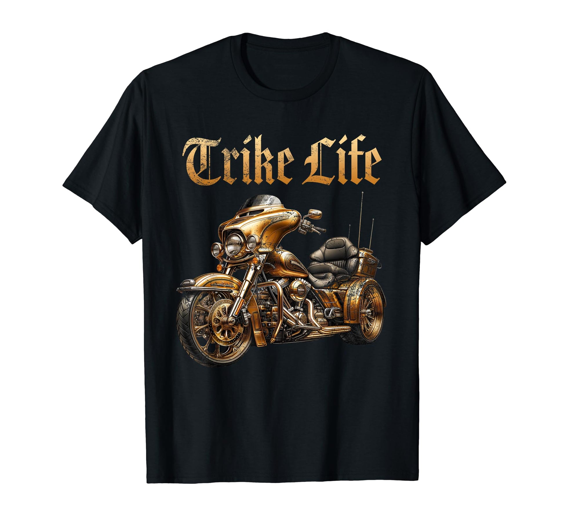 Triker Motorcycle Trike Motortrike T-Shirt - Graphic Print for Adults - T-Shirt, Sweatshirt, Hoodie