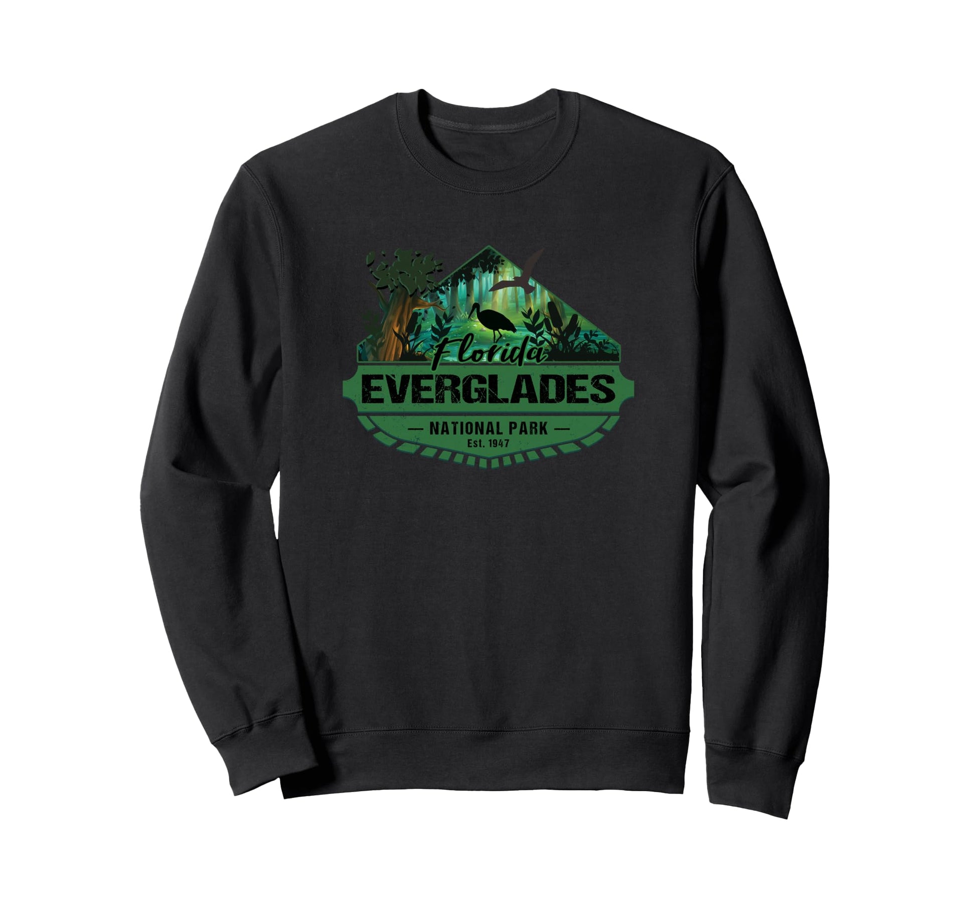 Everglades National Park Florida Sweatshirt - Unique Graphic Men Women - T-Shirt, Sweatshirt, Hoodie