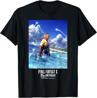 Final Fantasy Anniversary Collection FFX Tidus CG Art T-Shirt Unisex T-shirt, Sweatshirt, Hoodie, Long Sleeve Tee - T-Shirt, Sweatshirt, Hoodie