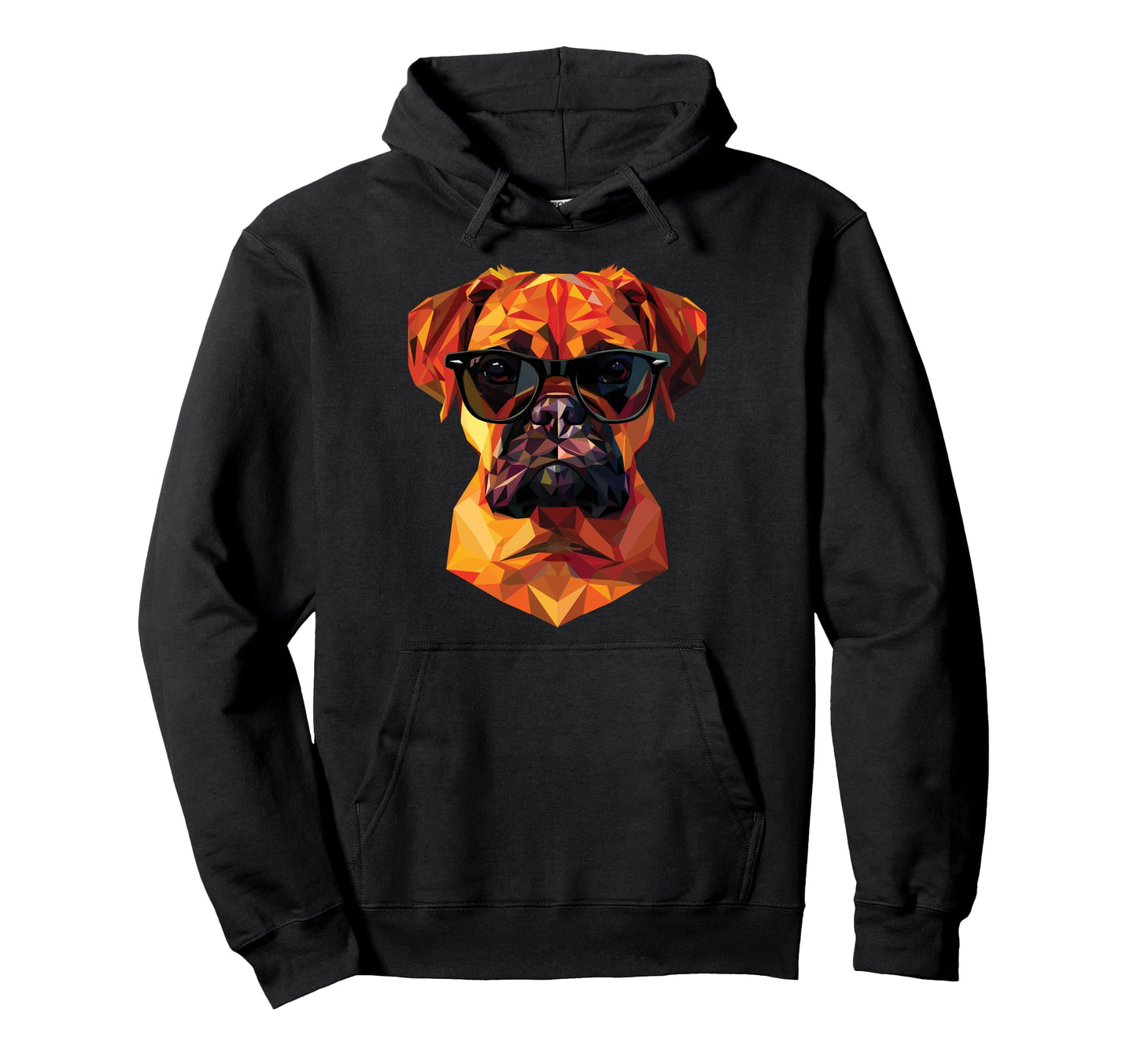 Dog Dad Mom Sunglasses Puggle Hoodie - Fun Novelty Design Unisex - T-Shirt, Sweatshirt, Hoodie